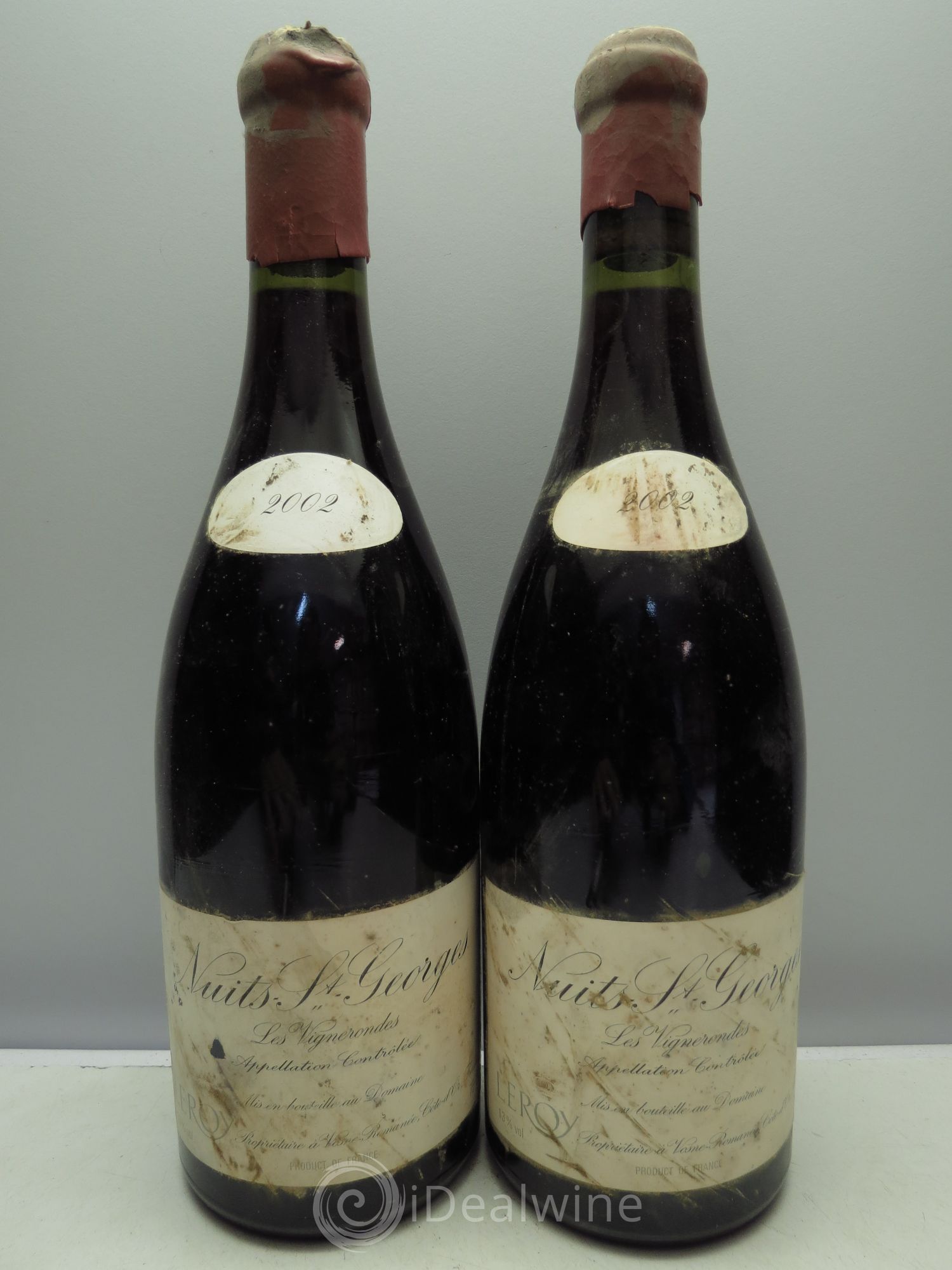 Nuits-Saint-Georges 1er Cru 2002 - Lot de 2 bouteilles - 0