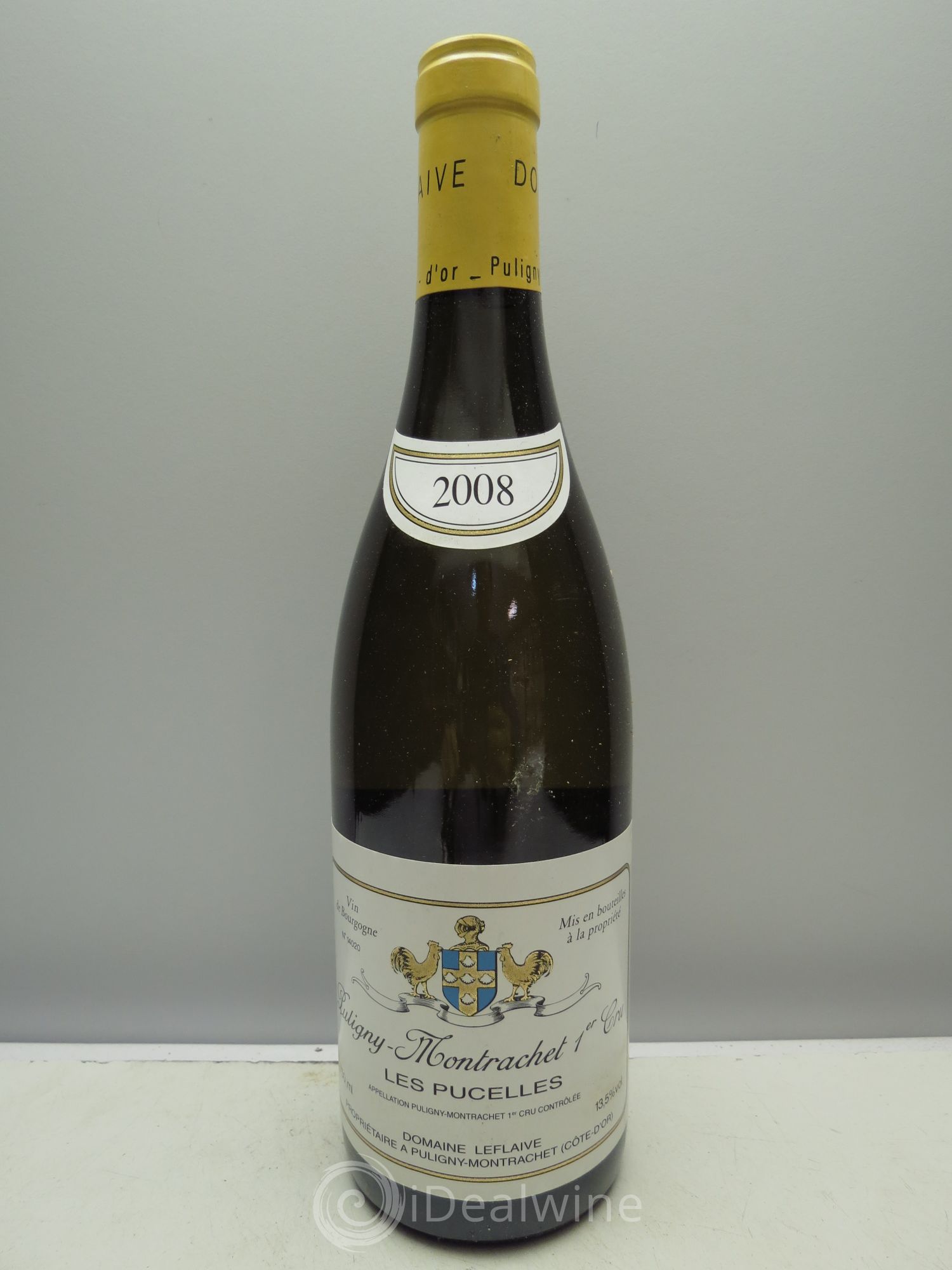 Puligny-Montrachet 1er Cru Les Pucelles Leflaive (Domaine) 2008 - Lot de 1 bouteille - 0