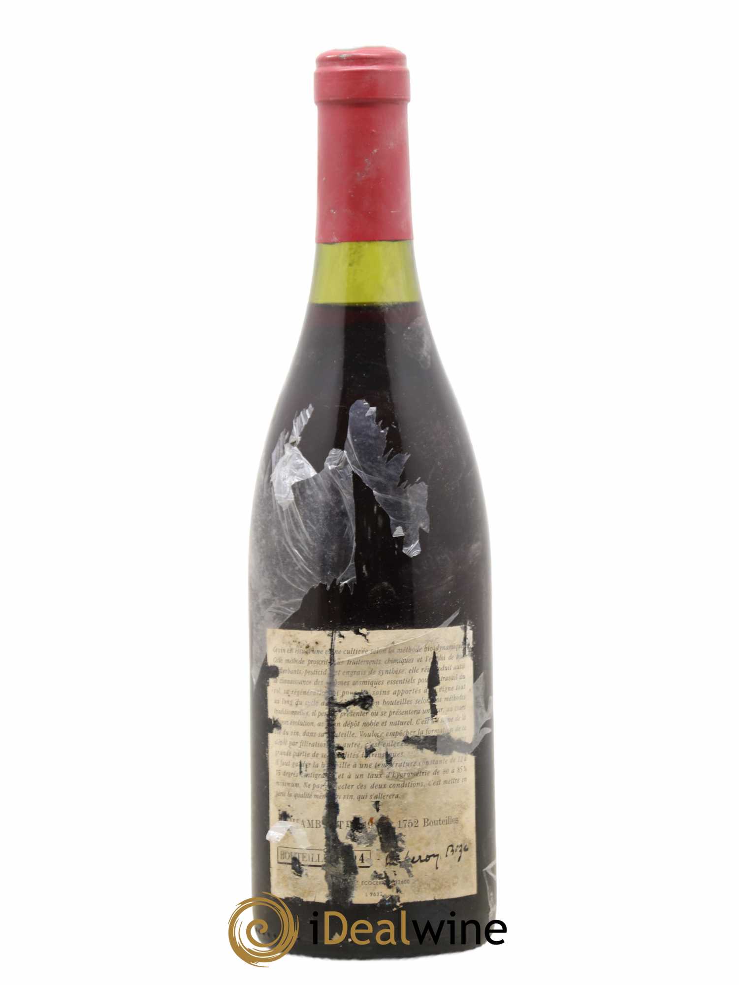 Chambertin Grand Cru Leroy (Domaine) 1996 - Lot of 1 bottle - 1