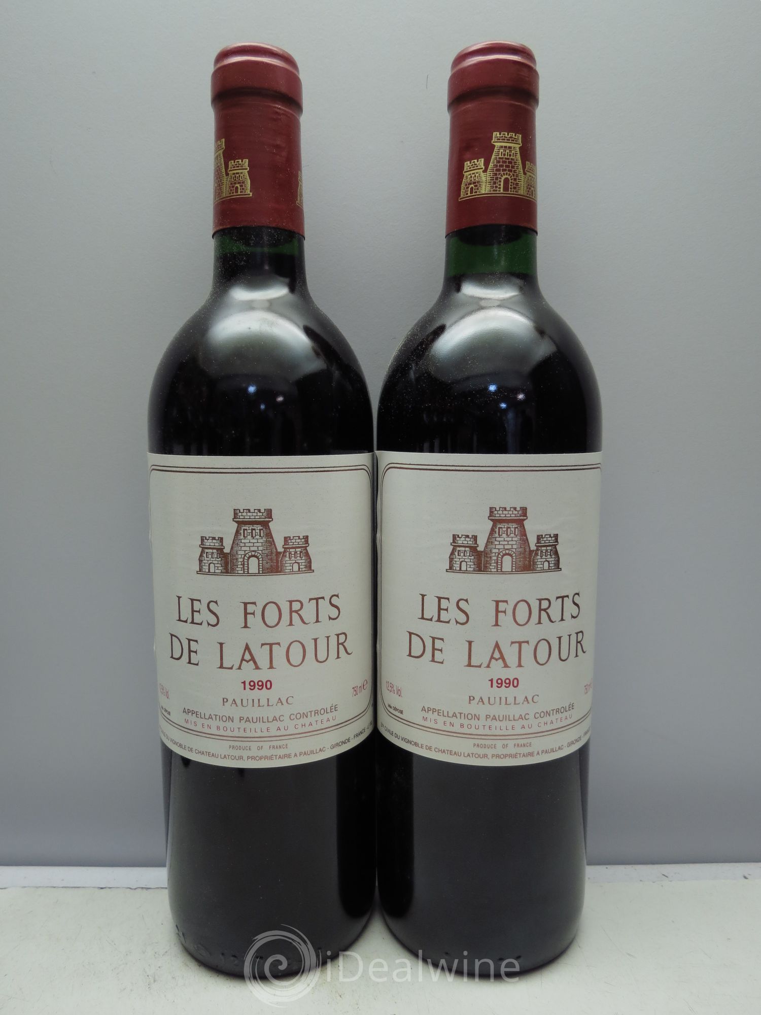Les Forts de Latour Second Vin 1990 - Lot de 12 bouteilles - 1