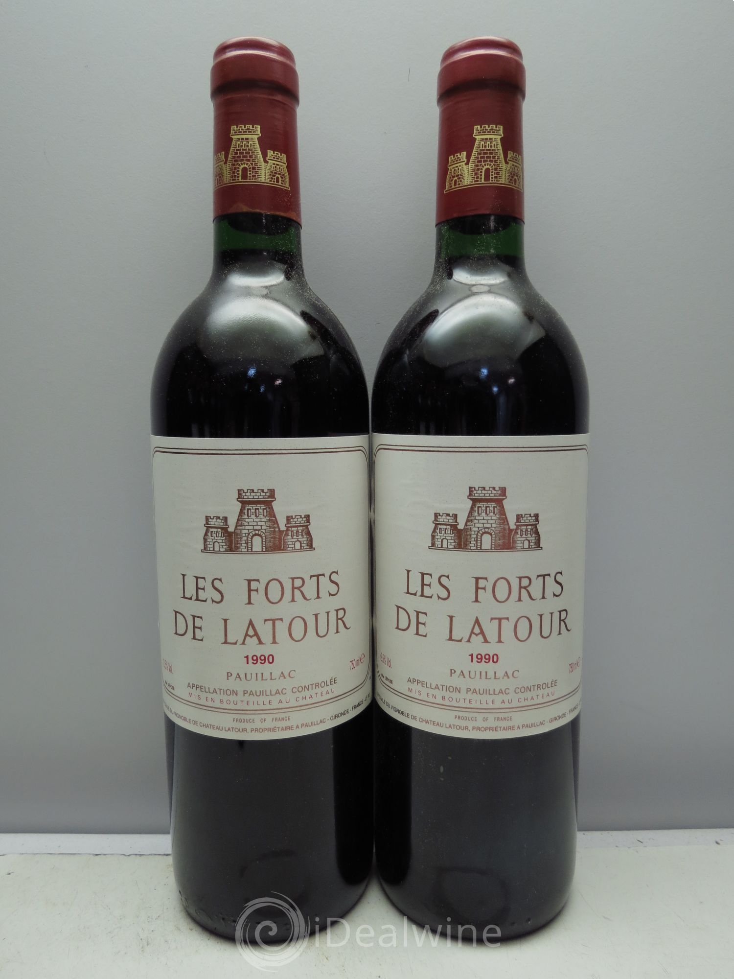 Les Forts de Latour Second Vin 1990 - Lot de 12 bouteilles - 2