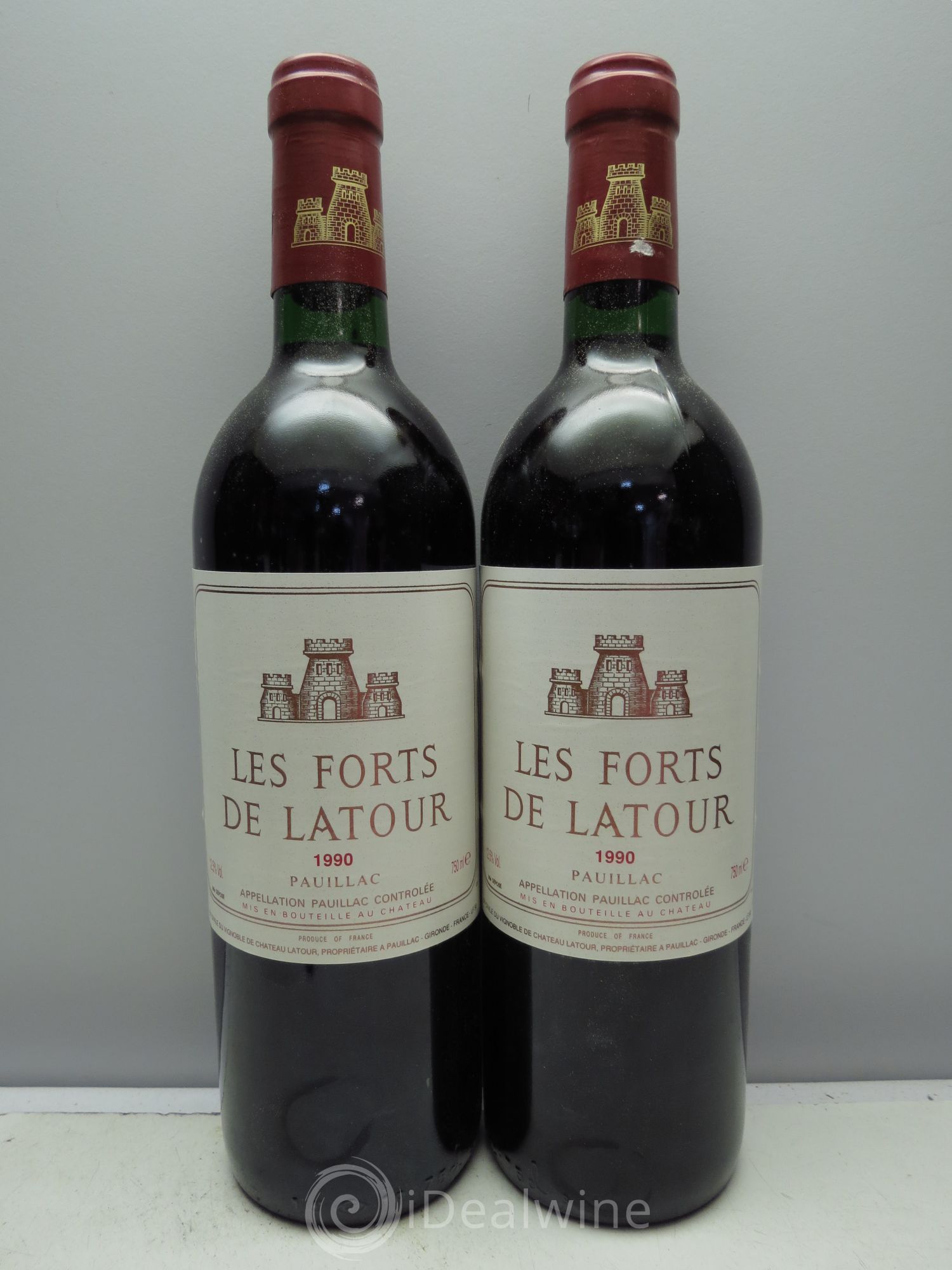 Les Forts de Latour Second Vin 1990 - Lot de 12 bouteilles - 3