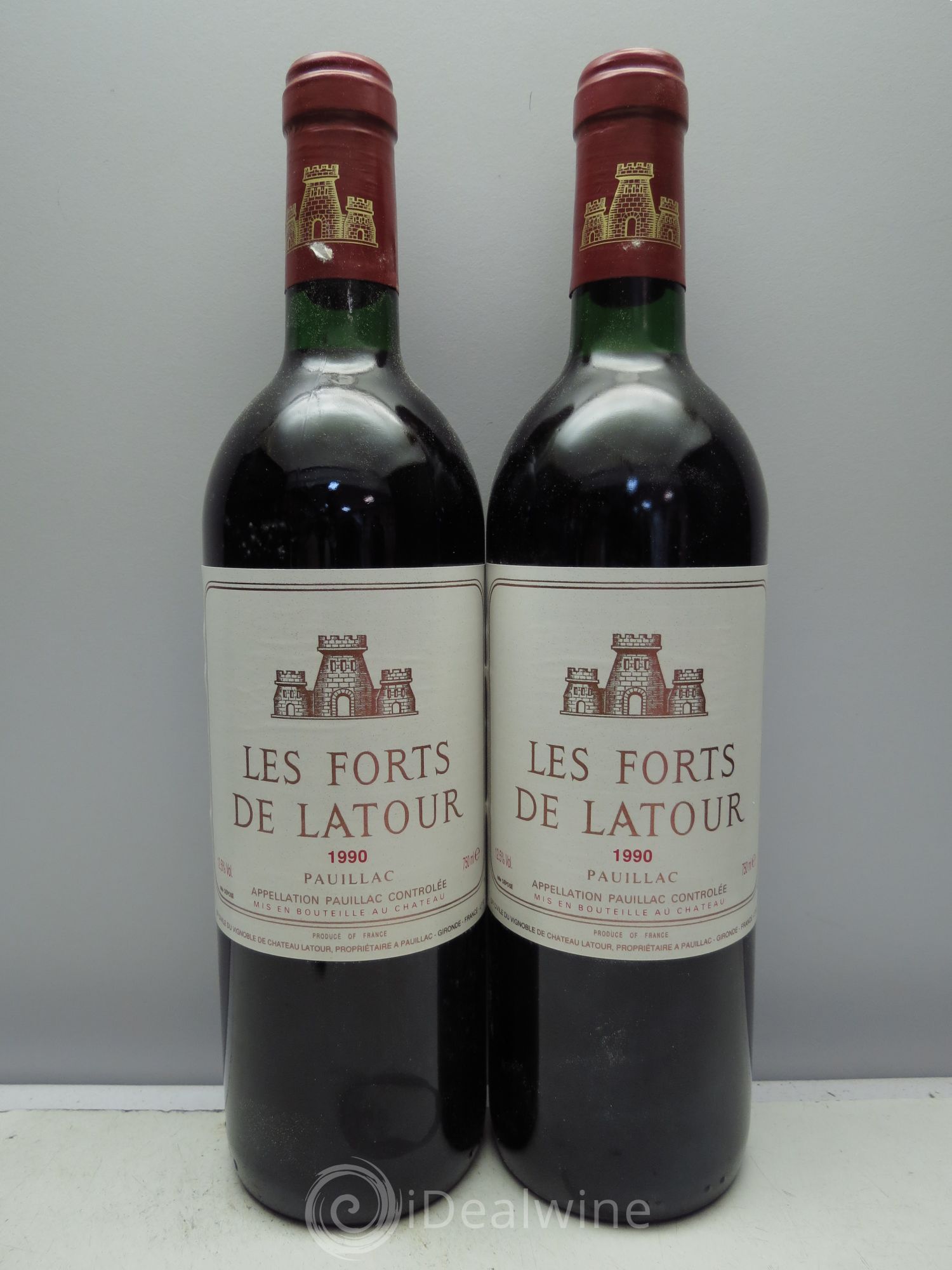 Les Forts de Latour Second Vin 1990 - Lot de 12 bouteilles - 4