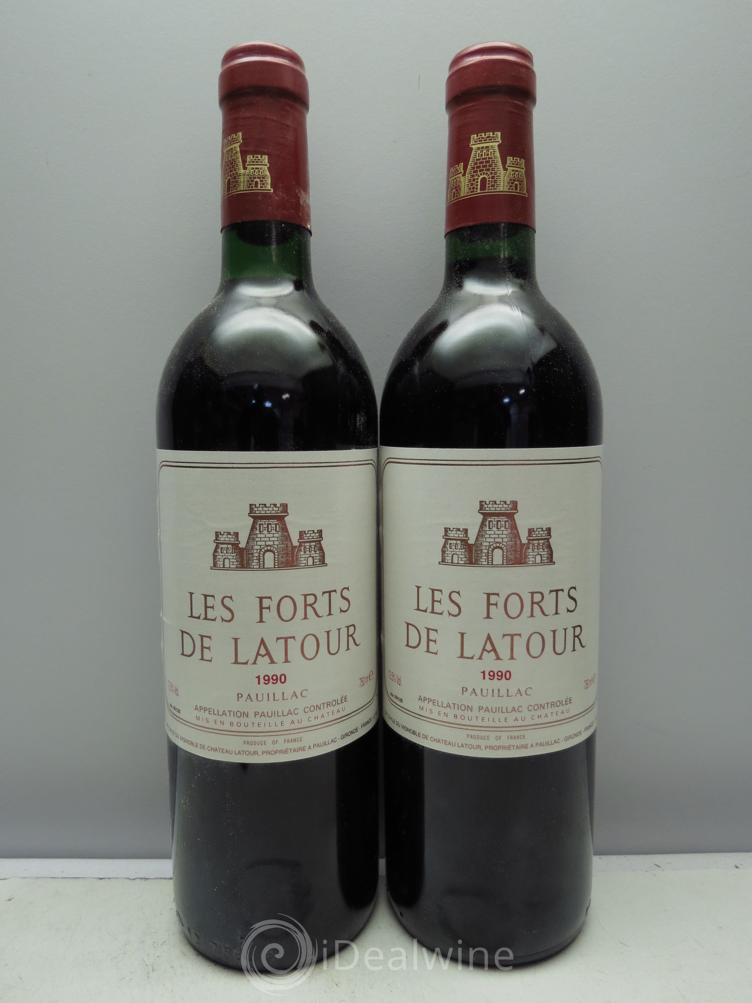 Les Forts de Latour Second Vin 1990 - Lot de 12 bouteilles - 6