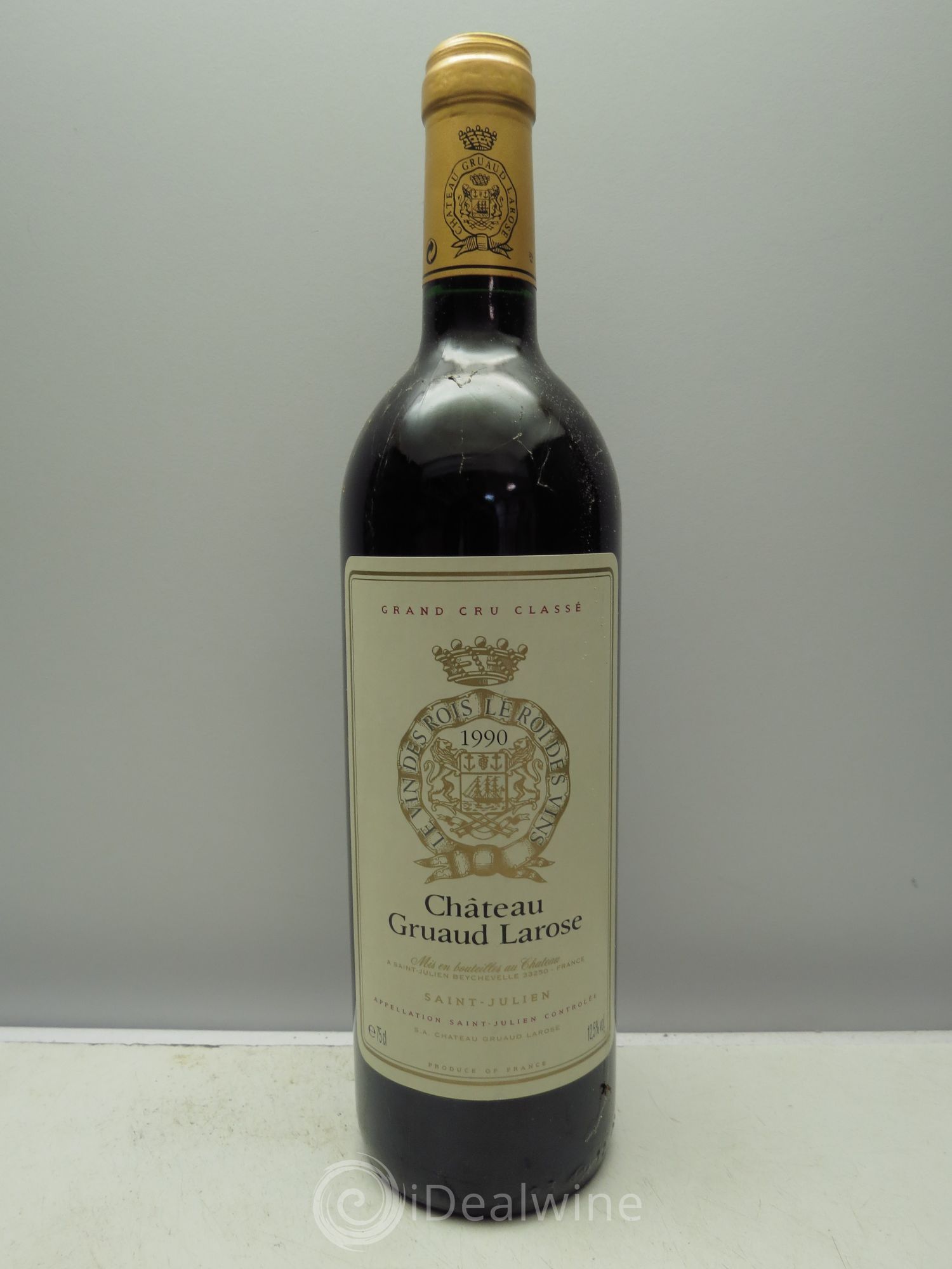 Château Gruaud Larose 2ème Grand Cru Classé 1990 - Lot de 12 bouteilles - 0