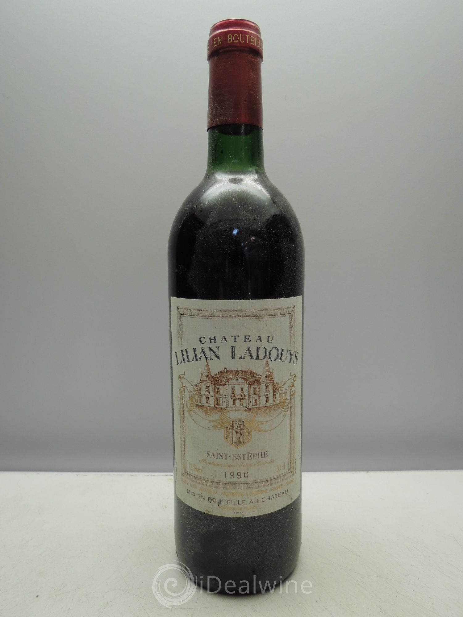 Château Lilian Ladouys Cru Bourgeois (CB sans couvercle) 1990 - Lot de 12 bouteilles - 0