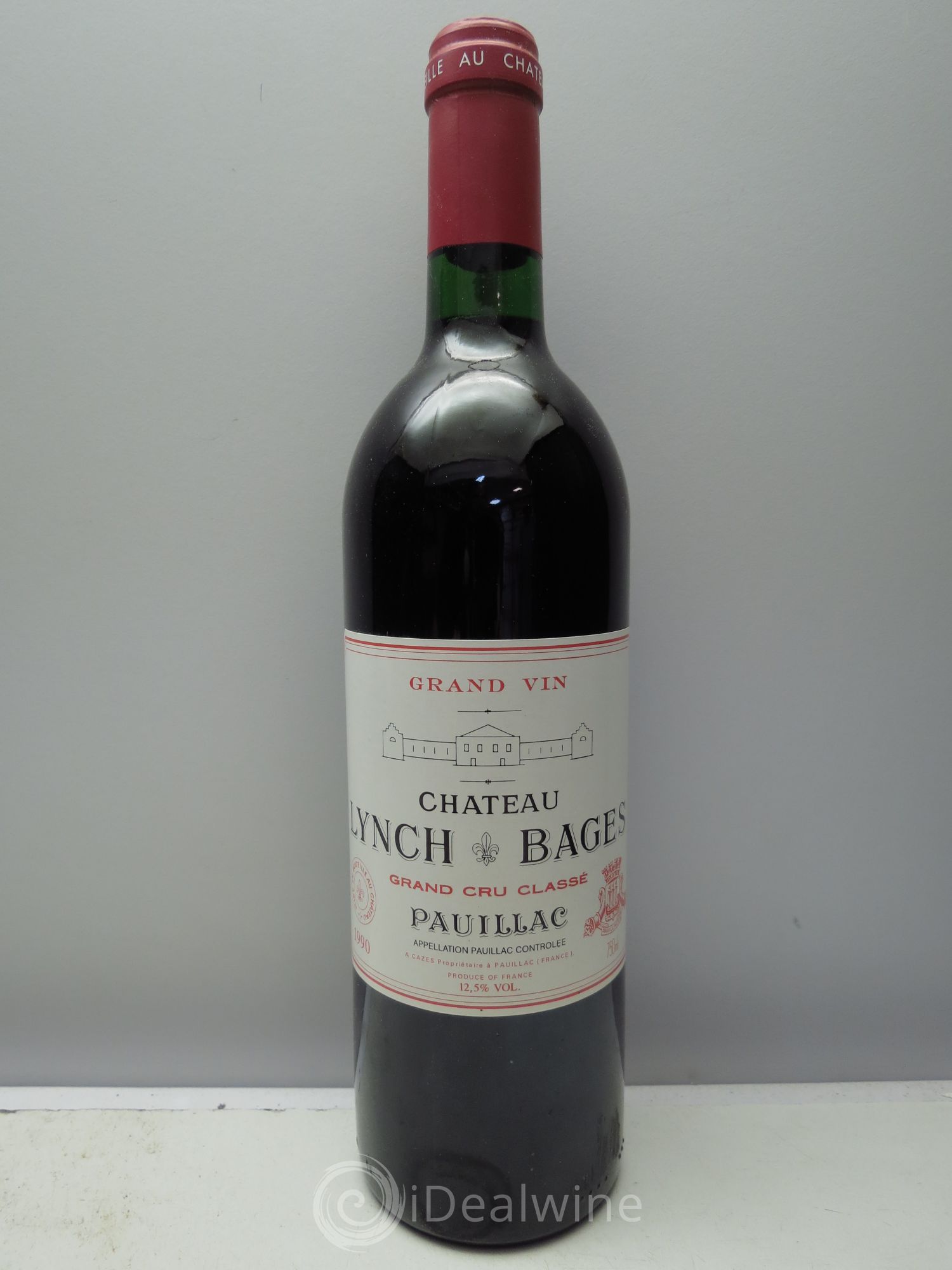 Château Lynch Bages 5ème Grand Cru Classé 1990 - Lot de 6 bouteilles - 0