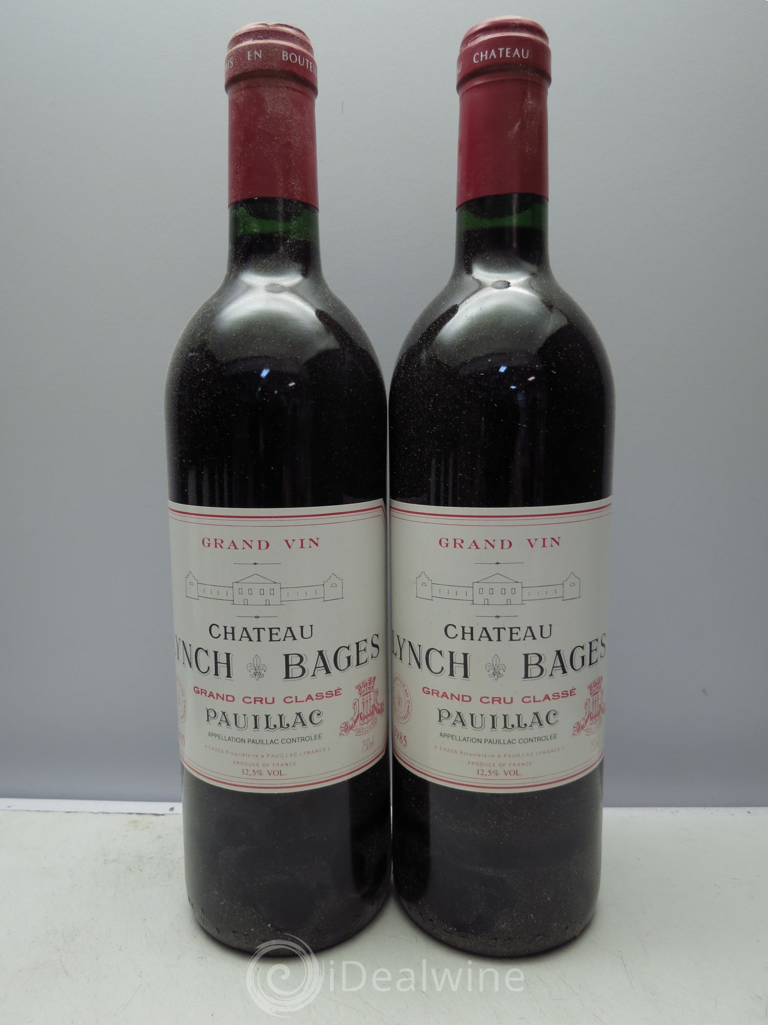Château Lynch Bages 5ème Grand Cru Classé (CB sans couvercle) 1985 - Lot de 12 bouteilles - 1