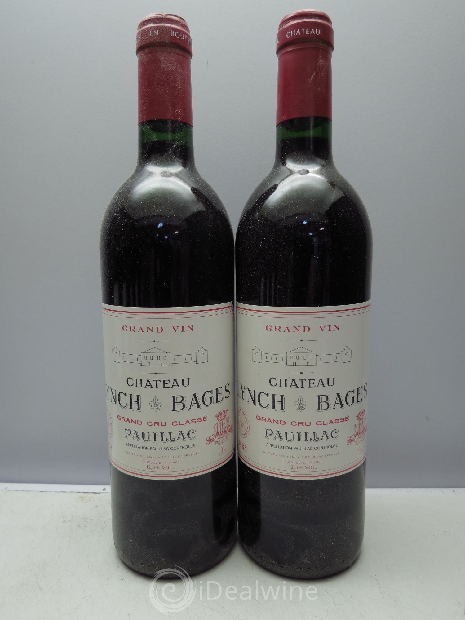 Château Lynch Bages 5ème Grand Cru Classé (CB sans couvercle) 1985 - Lot de 12 bouteilles - 2