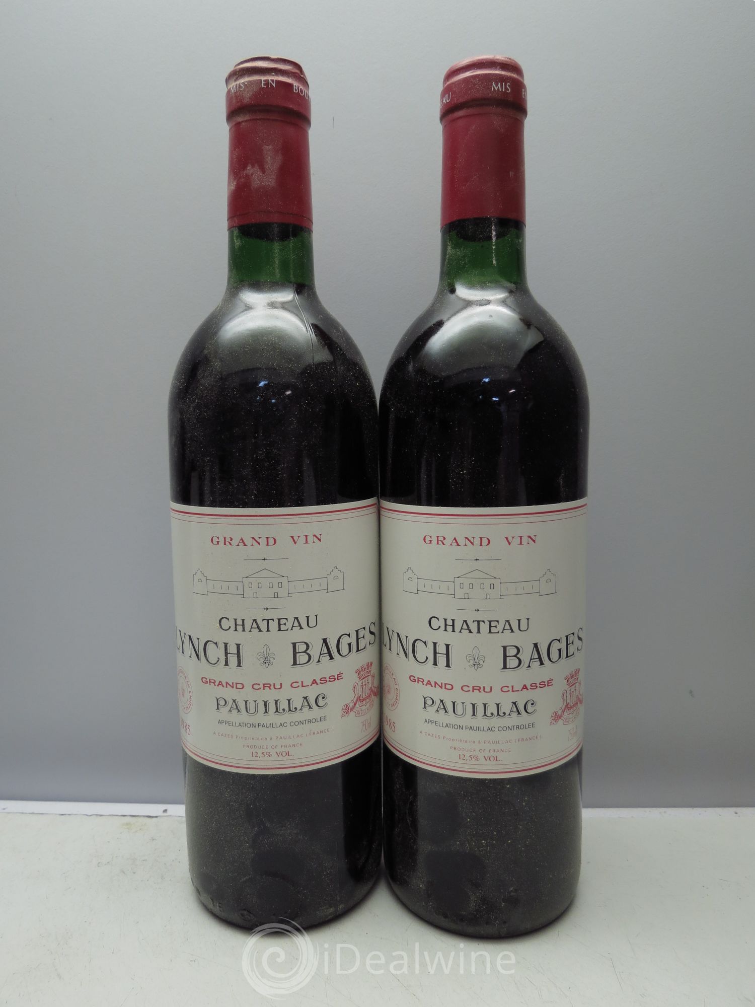 Château Lynch Bages 5ème Grand Cru Classé (CB sans couvercle) 1985 - Lot de 12 bouteilles - 5