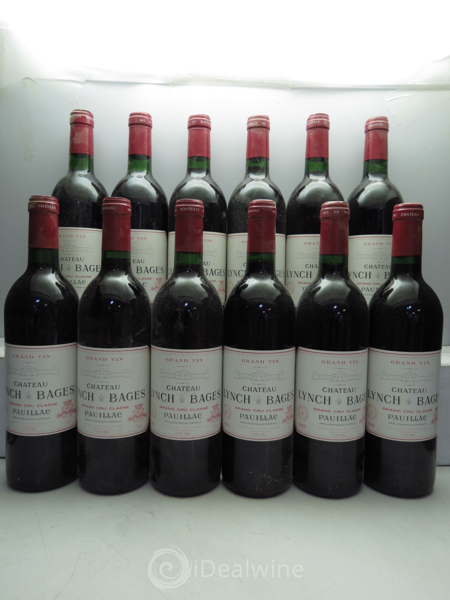 Château Lynch Bages 5ème Grand Cru Classé (CB sans couvercle) 1985 - Lot de 12 bouteilles - 0