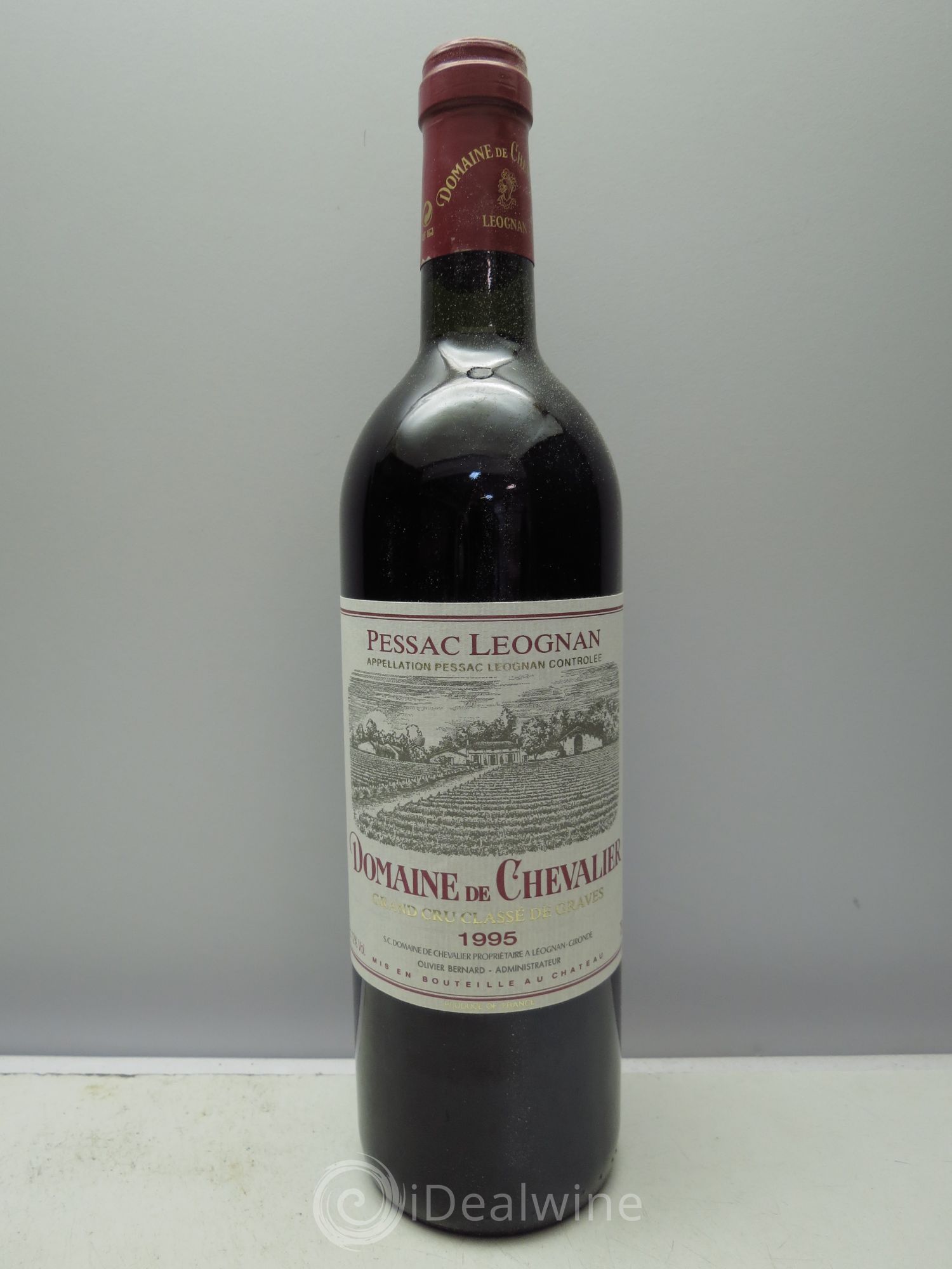 Domaine de Chevalier Cru Classé de Graves (CB sans couvercle) 1995 - Lot de 12 bouteilles - 0