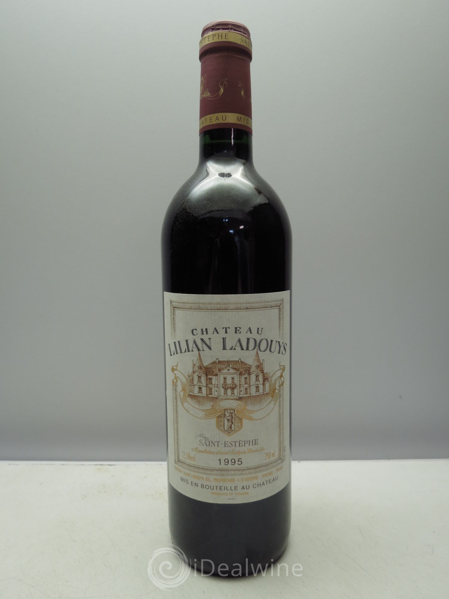 Château Lilian Ladouys Cru Bourgeois (CB sans couvercle) 1995 - Lot de 12 bouteilles - 0