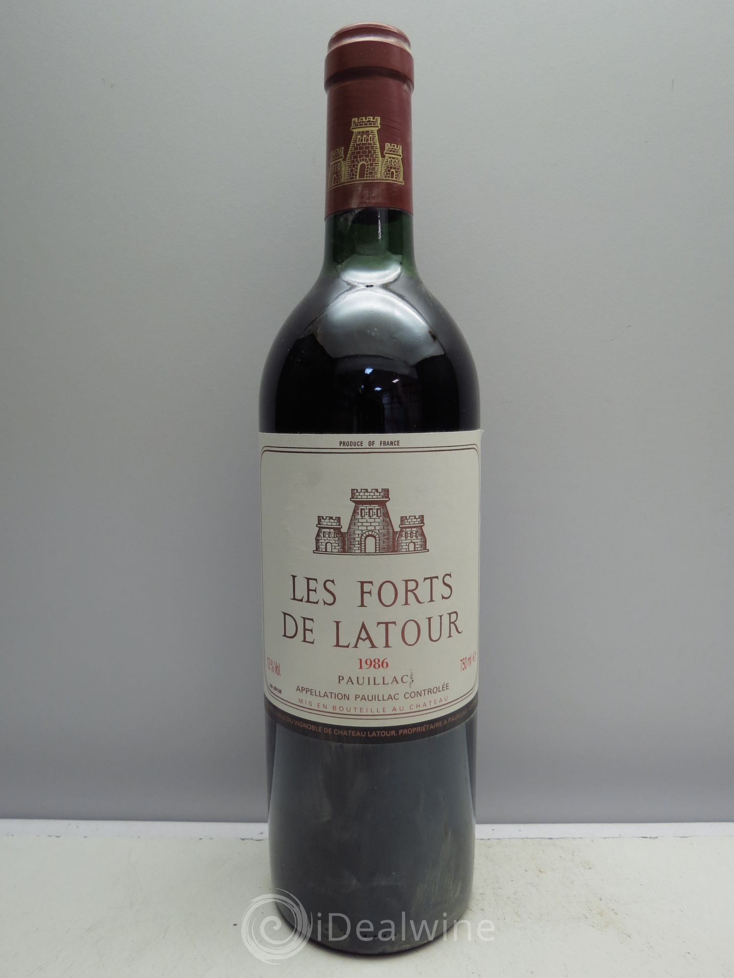 Les Forts de Latour Second Vin 1986 - Lot de 6 bouteilles - 0