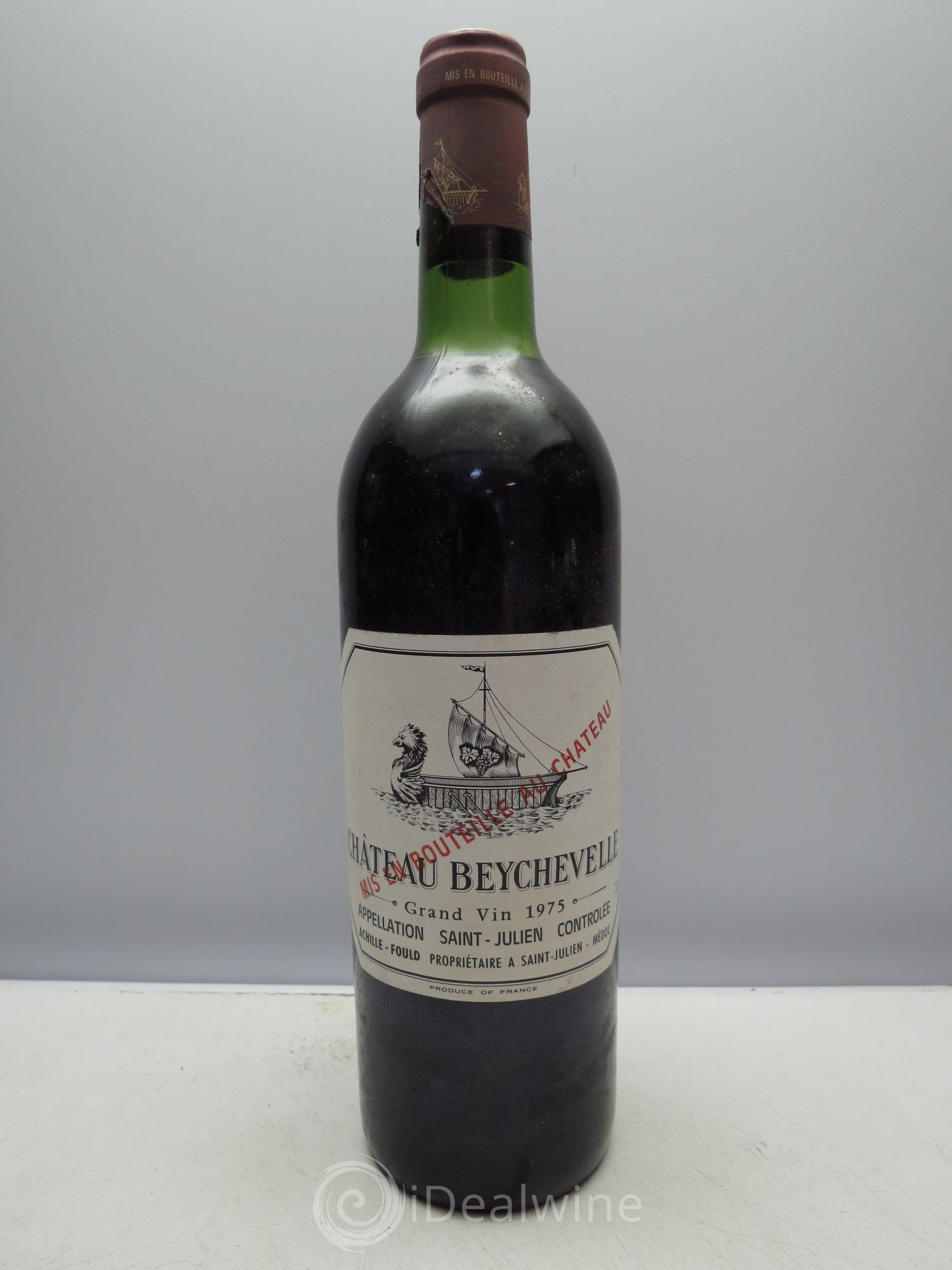 Château Beychevelle 4ème Grand Cru Classé 1975 - Lot de 1 bouteille - 0