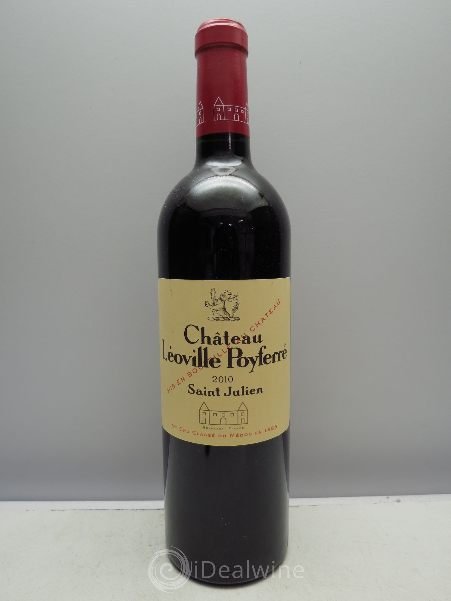 Château Léoville Poyferré 2ème Grand Cru Classé 2010 - Lot de 1 bouteille - 0