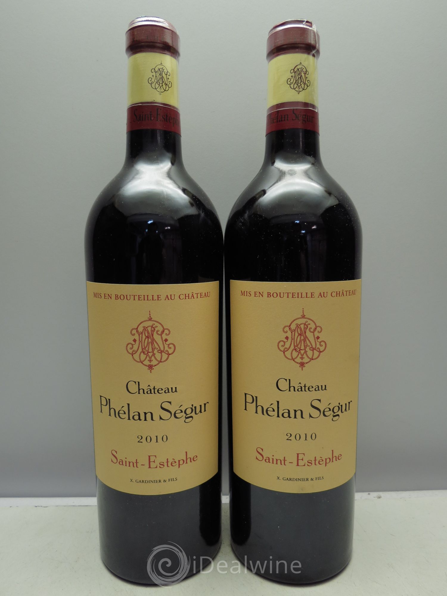 Château Phélan Ségur 2010 - Lot de 2 bouteilles - 0