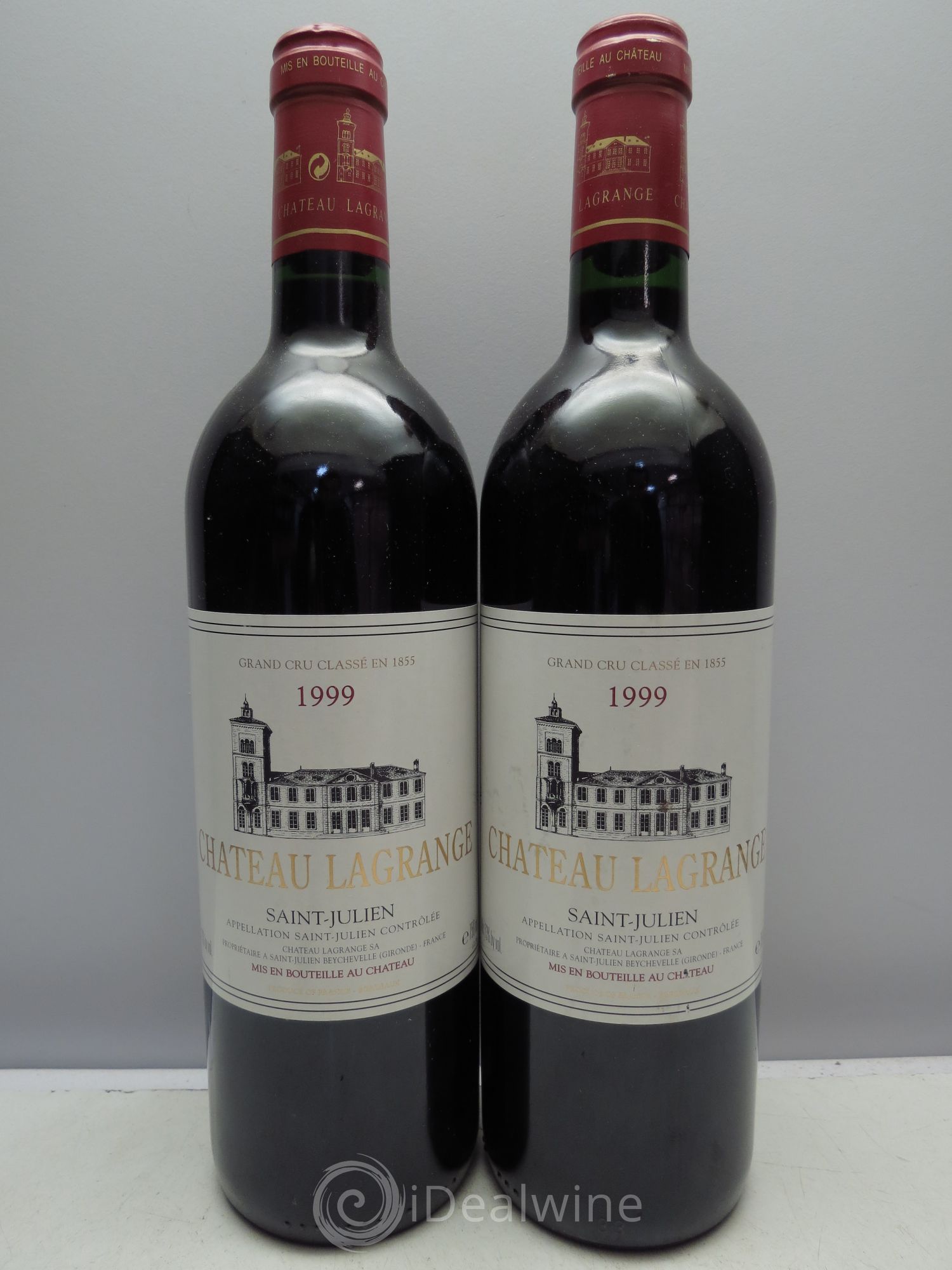 Château Lagrange 3ème Grand Cru Classé 1999 - Lot de 2 bouteilles - 0