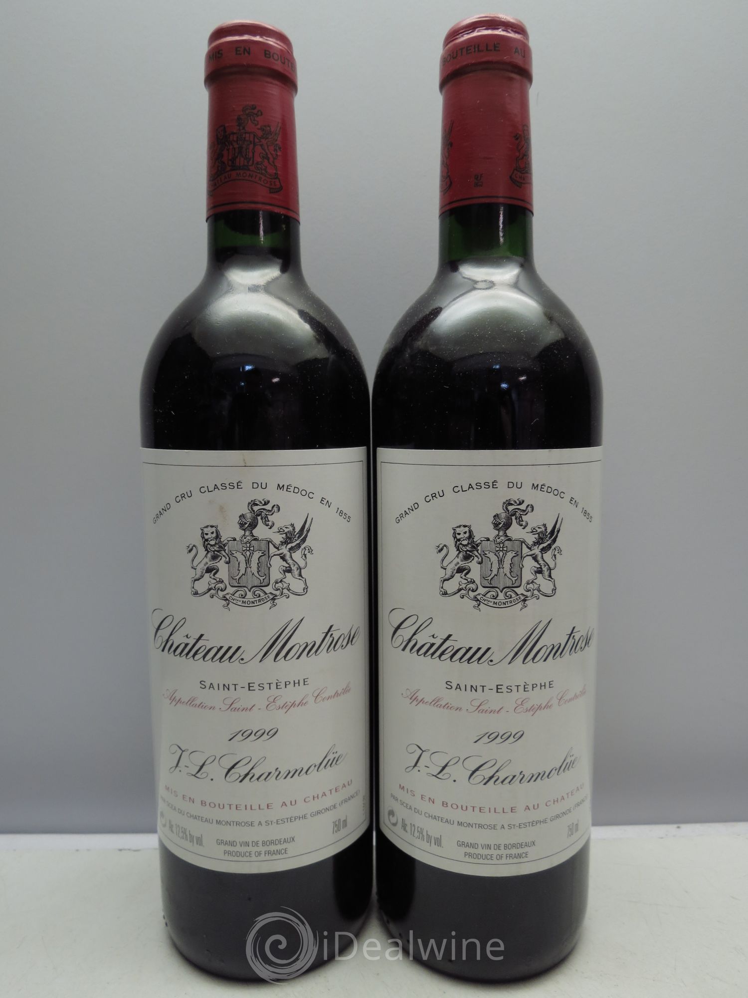 Château Montrose 2ème Grand Cru Classé 1999 - Lot de 2 bouteilles - 0