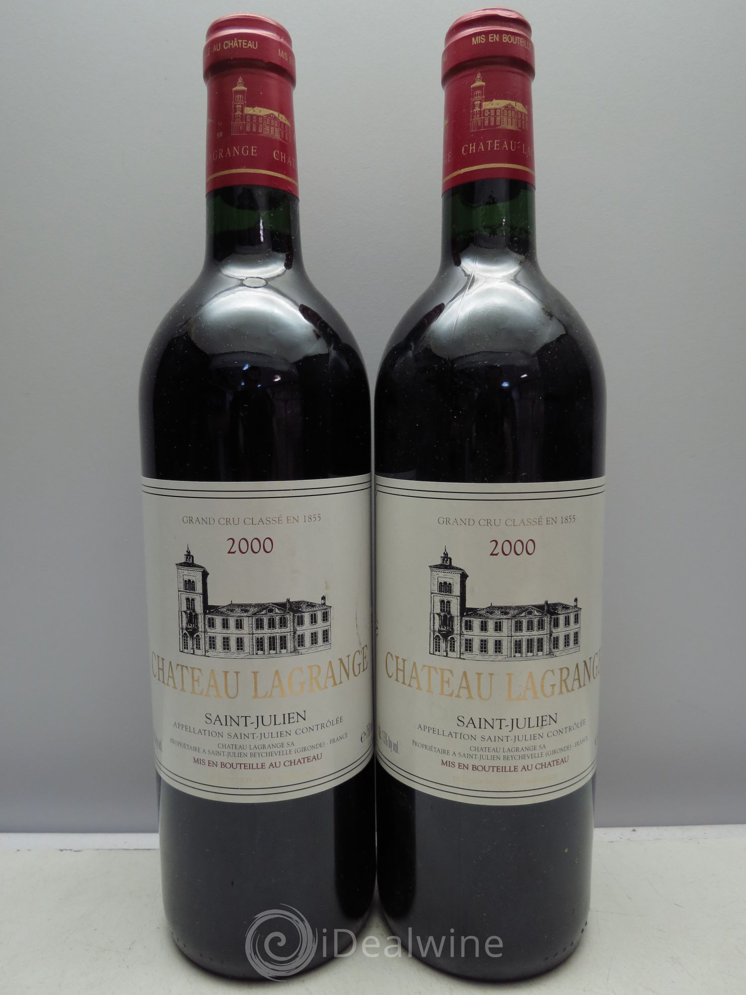 Château Lagrange 3ème Grand Cru Classé 2000 - Lot de 2 bouteilles - 0
