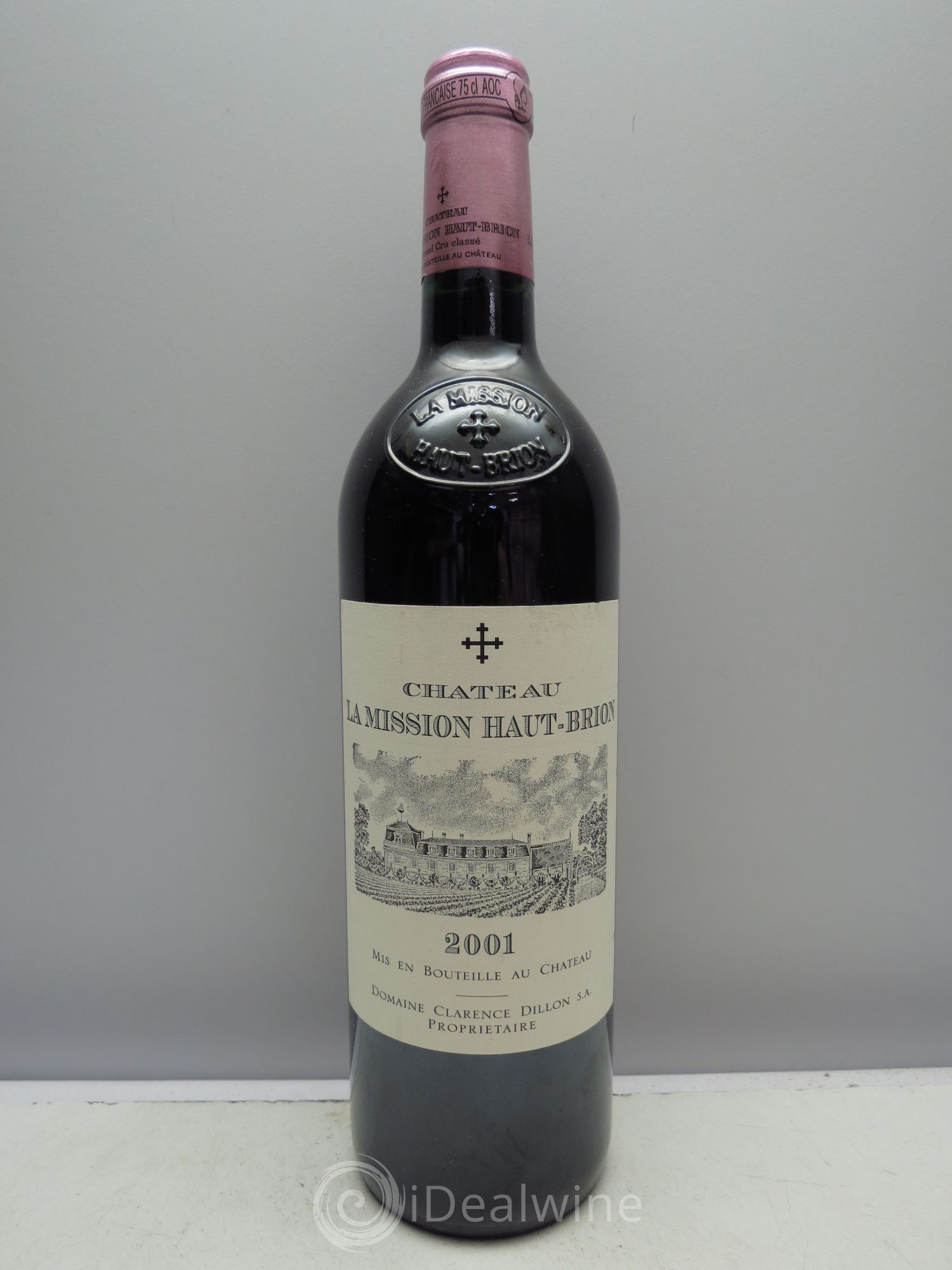 Château la Mission Haut-Brion Cru Classé de Graves 2001 - Lot de 1 bouteille - 0