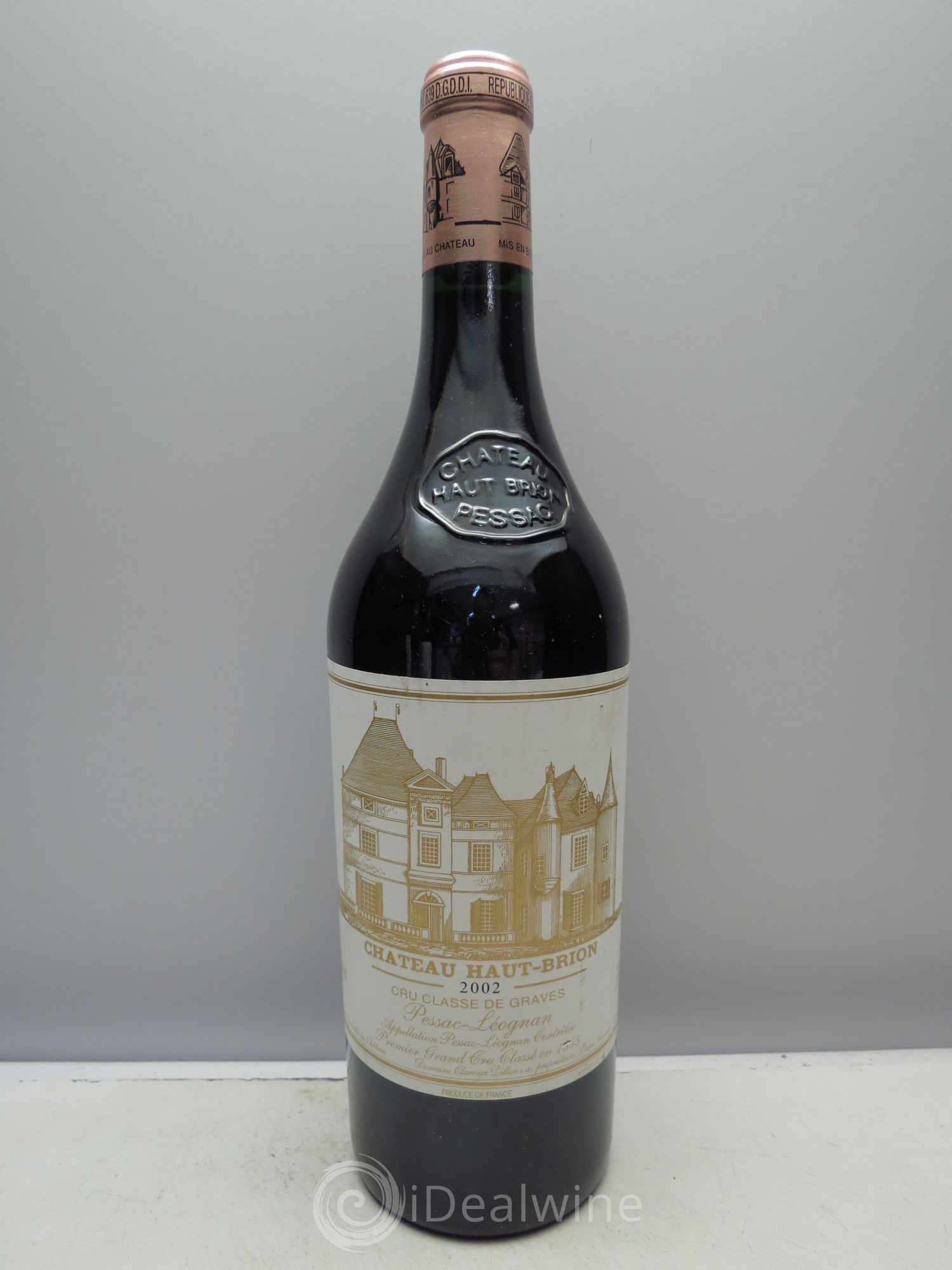 Château Haut Brion 1er Grand Cru Classé 2002 - Lot de 1 bouteille - 0