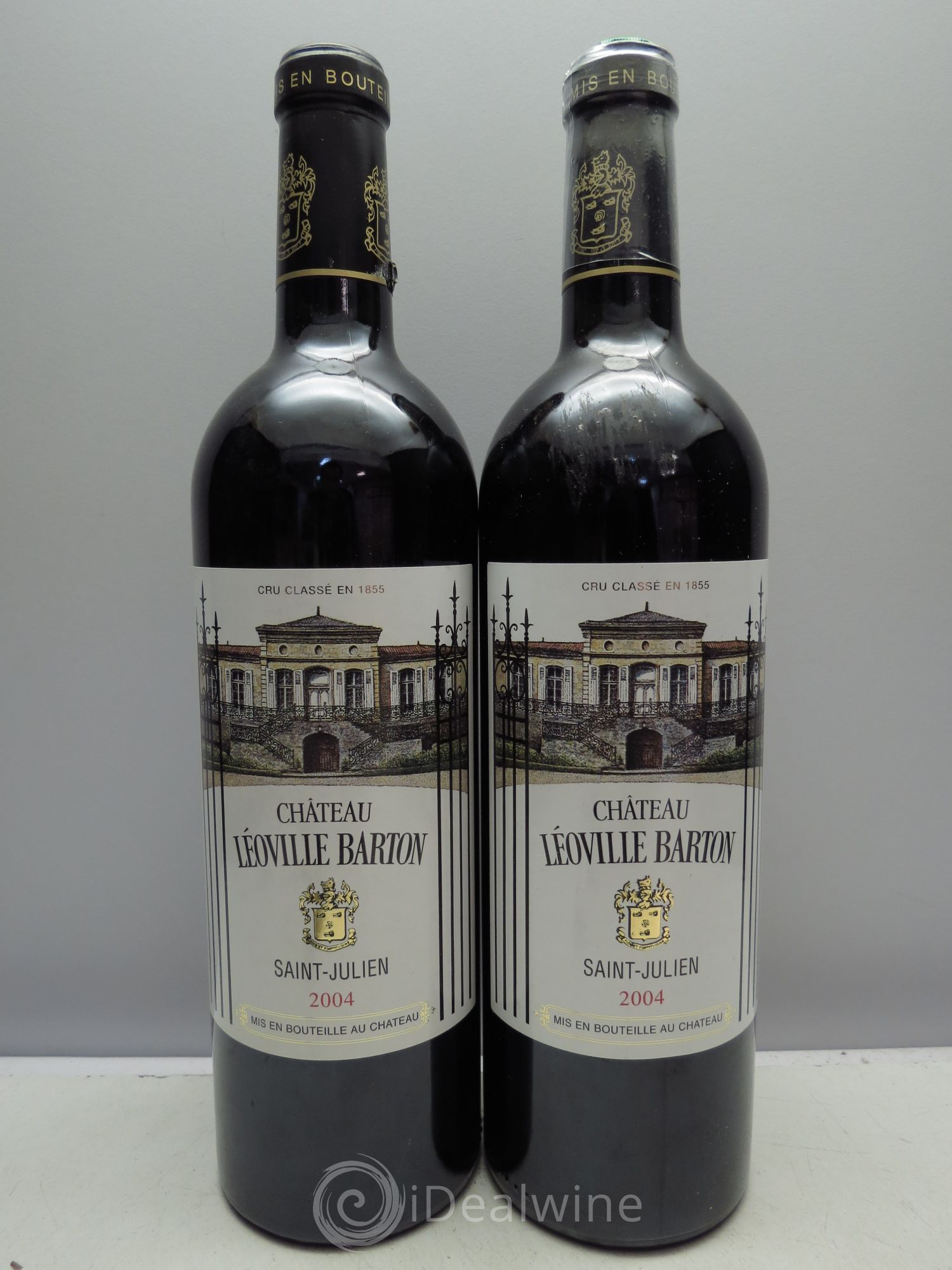 Château Léoville Barton 2ème Grand Cru Classé 2004 - Lot de 2 bouteilles - 0
