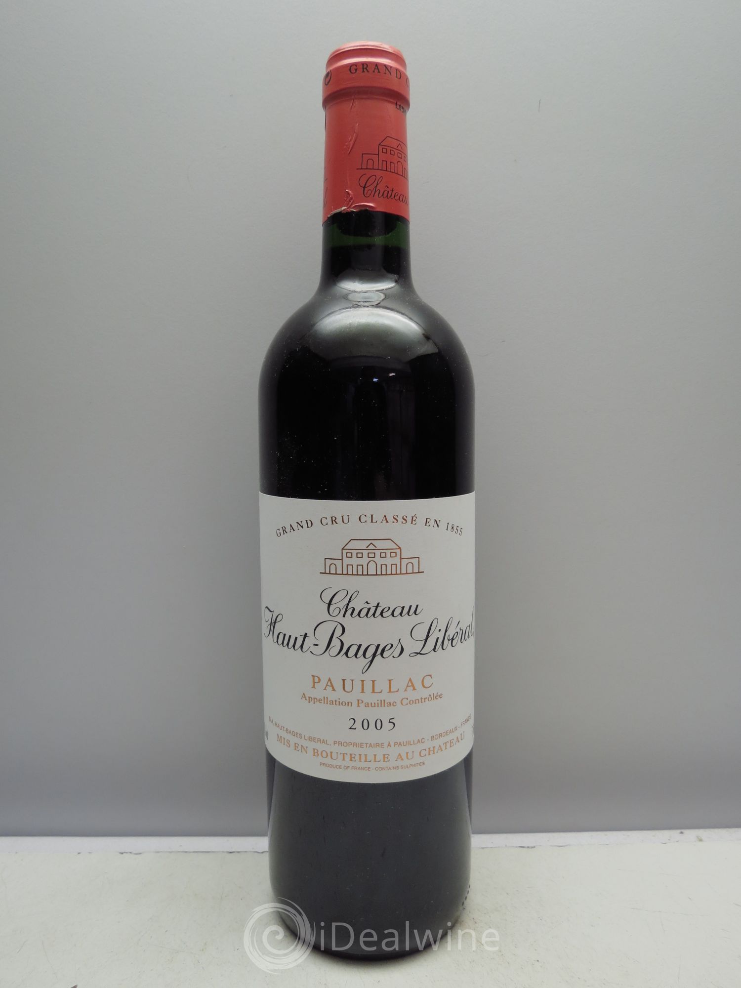 Château Haut Bages Libéral 5ème Grand Cru Classé 2005 - Lot de 1 bouteille - 0