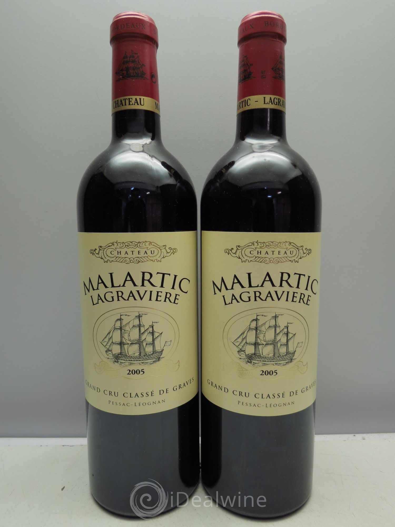 Château Malartic-Lagravière Cru Classé de Graves 2005 - Lot de 2 bouteilles - 0