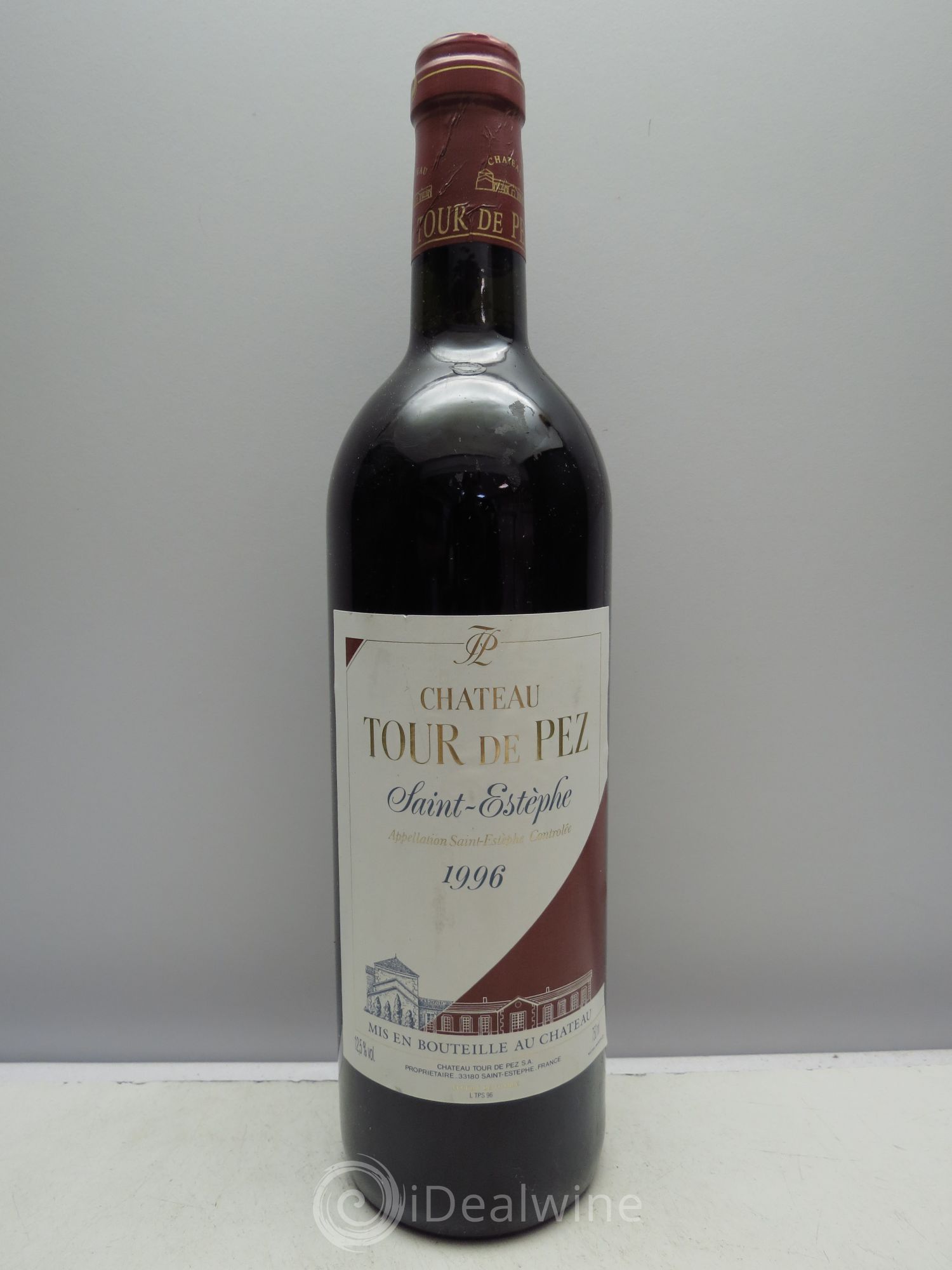 Château Tour de Pez Cru Bourgeois 1996 - Lot de 1 bouteille - 0