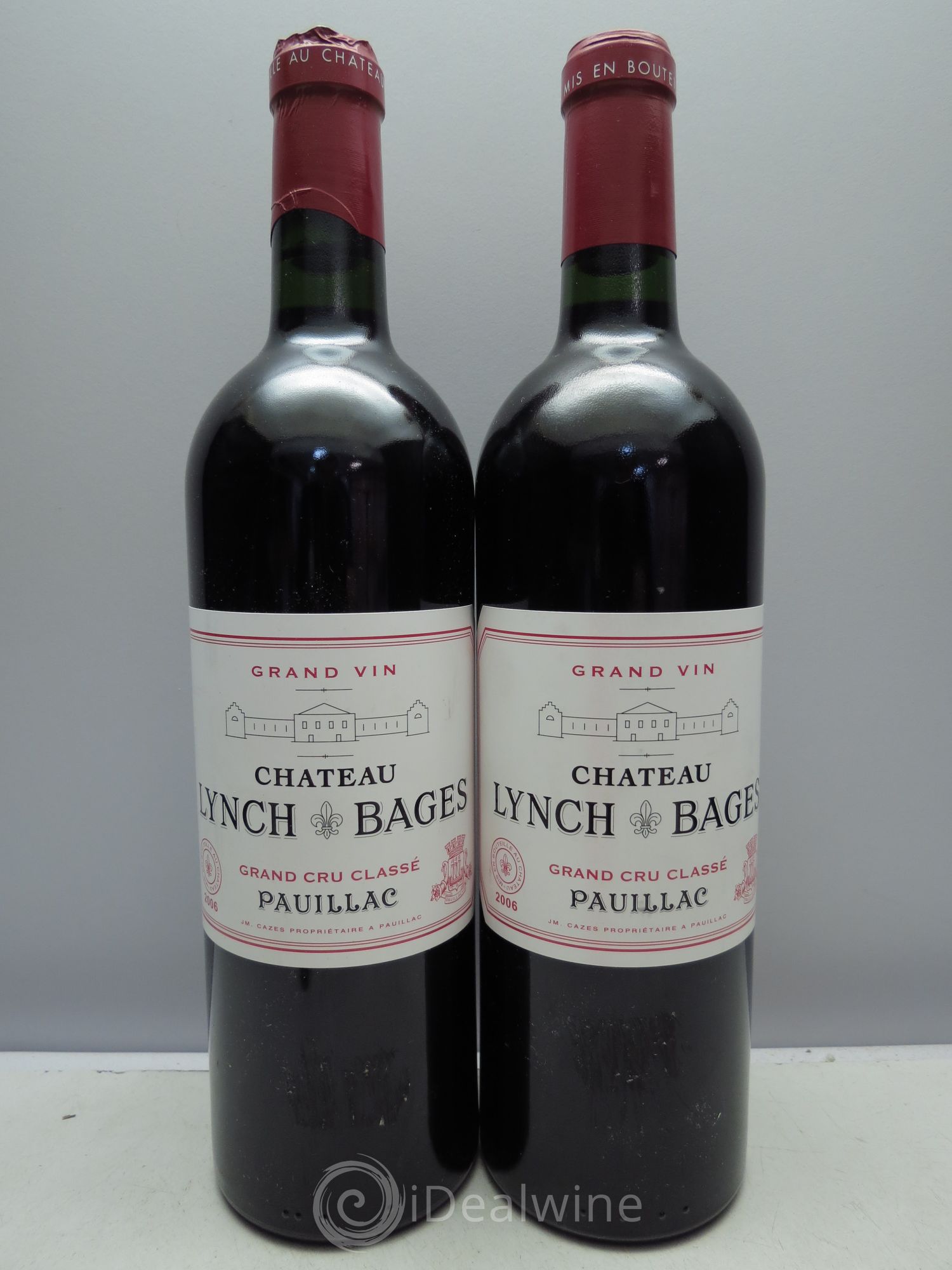 Château Lynch Bages 5ème Grand Cru Classé 2006 - Lot de 2 bouteilles - 0