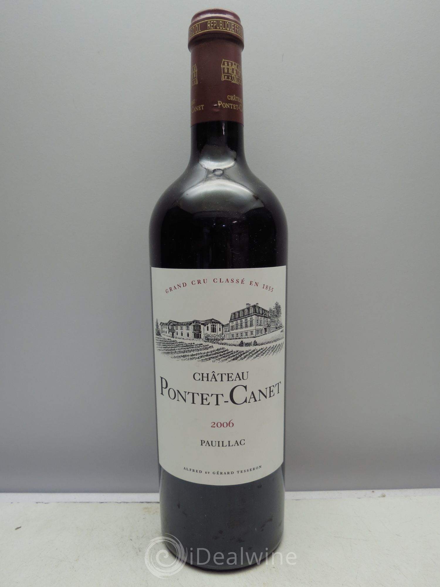 Château Pontet Canet 5ème Grand Cru Classé 2006 - Lot de 1 bouteille - 0