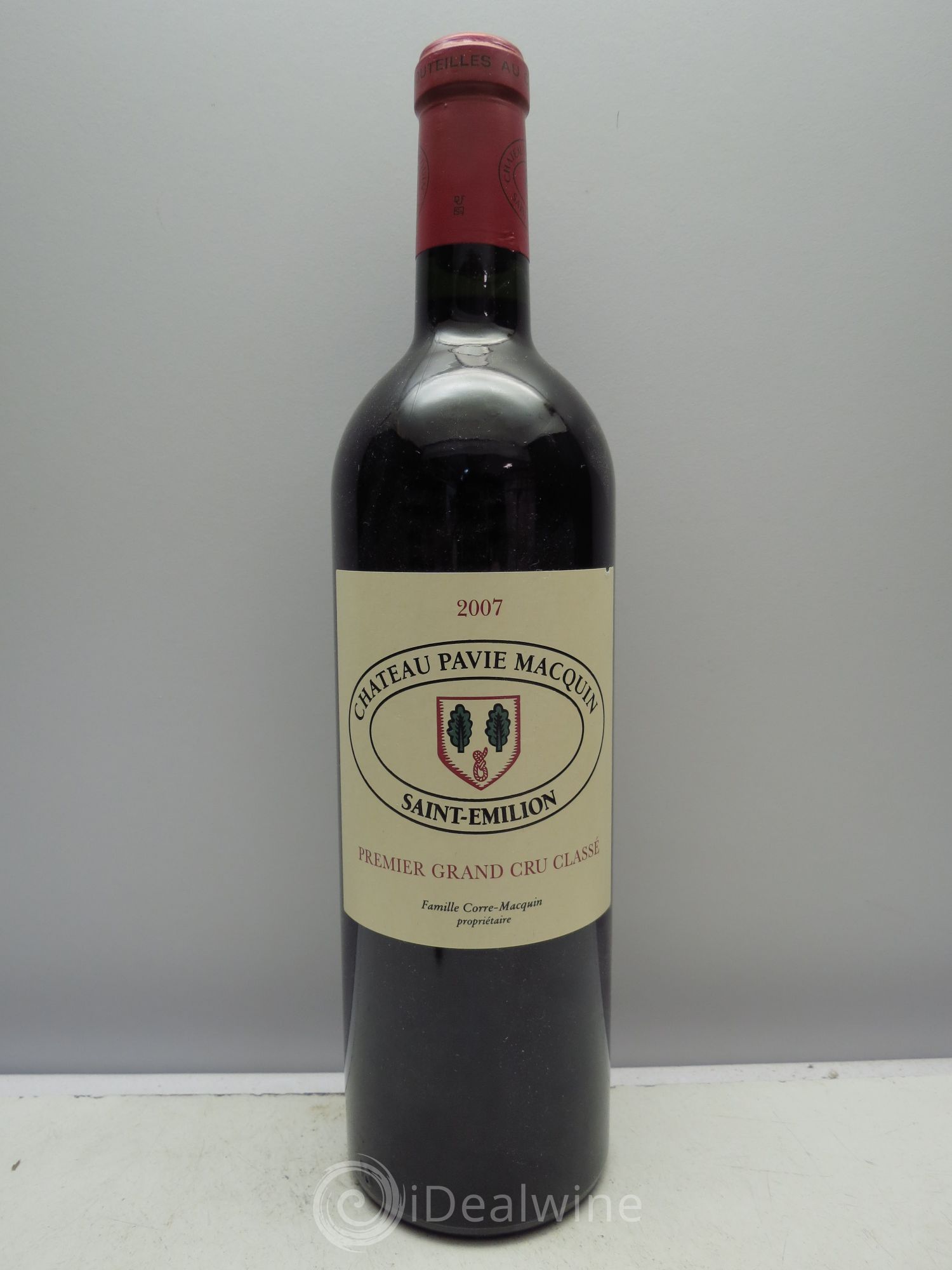 Château Pavie Macquin 1er Grand Cru Classé B 2007 - Lot de 1 bouteille - 0