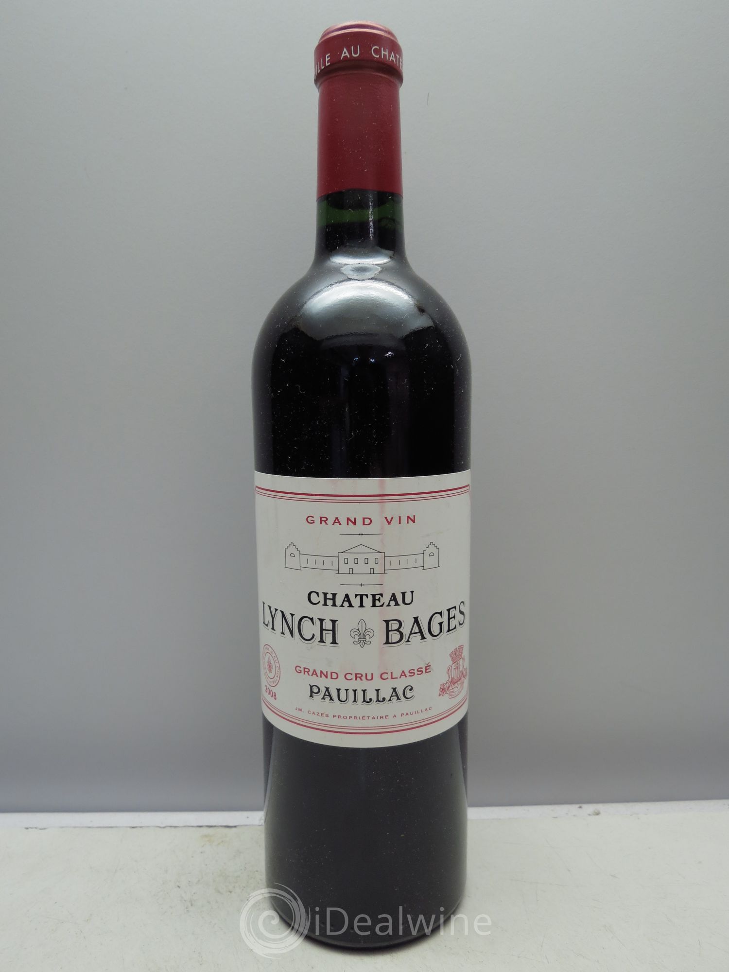 Château Lynch Bages 5ème Grand Cru Classé 2008 - Lot de 1 bouteille - 0