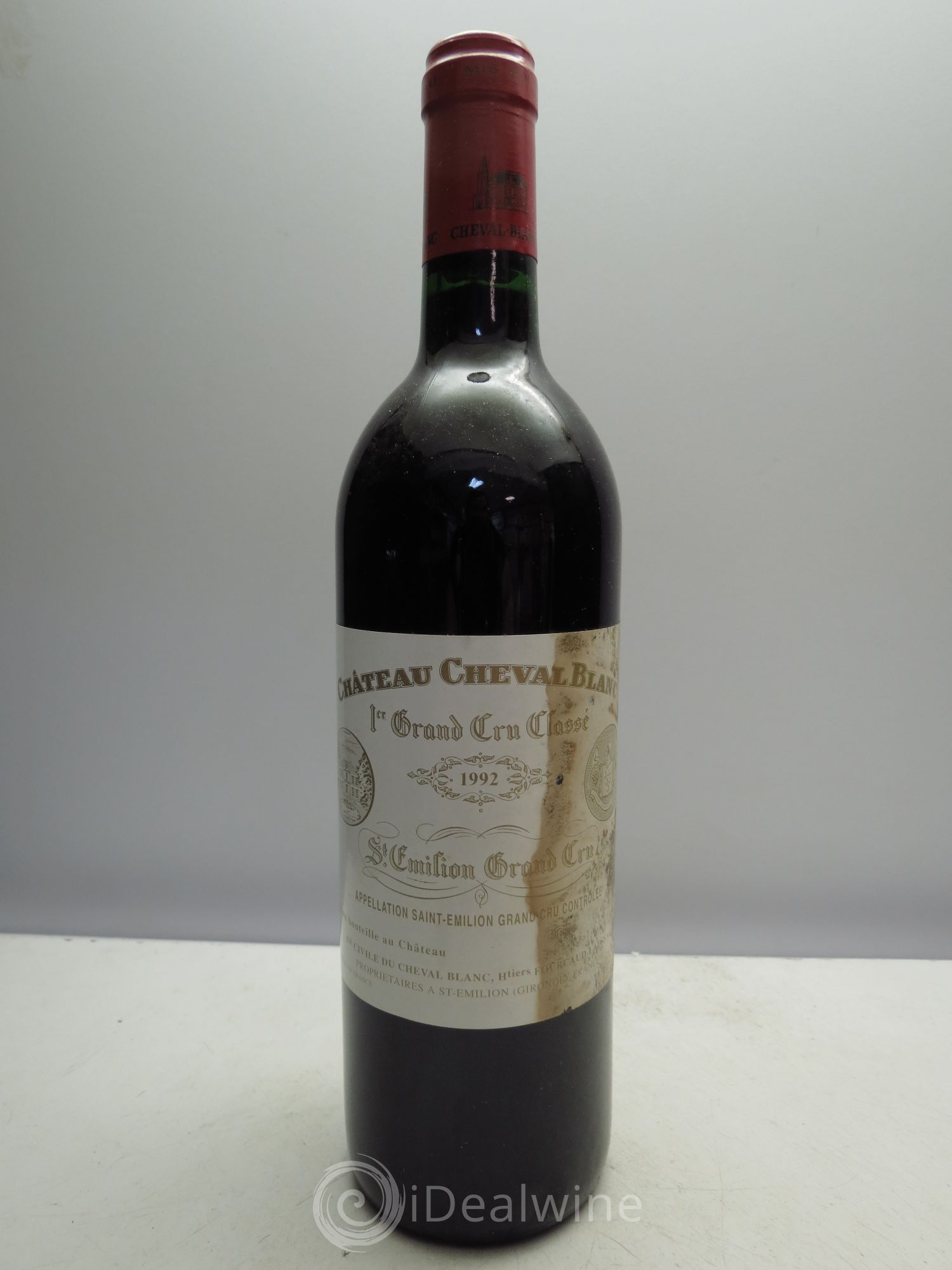 Château Cheval Blanc 1er Grand Cru Classé A 1992 - Lot de 1 bouteille - 0