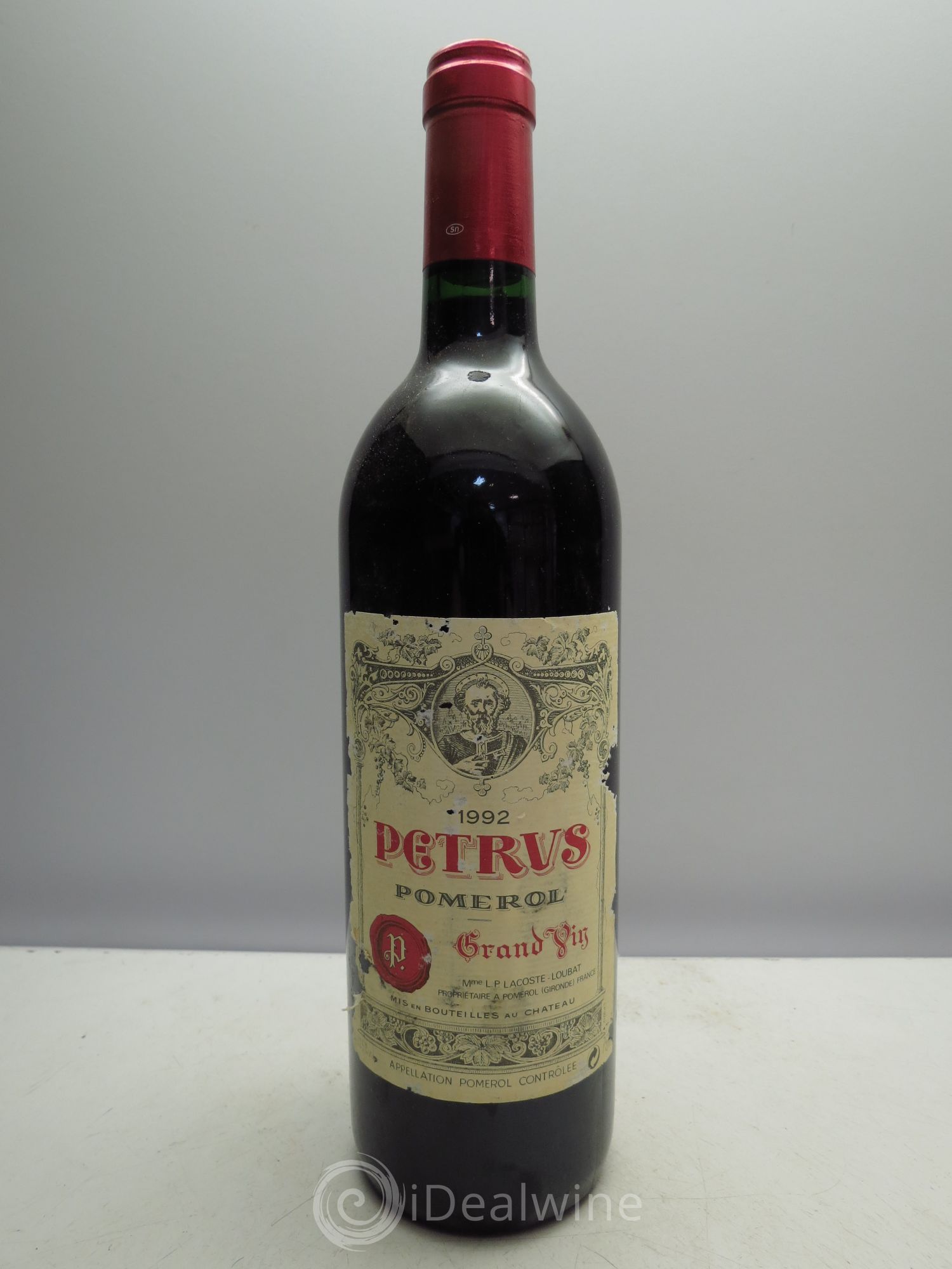 Petrus 1992 - Lot de 1 bouteille - 0