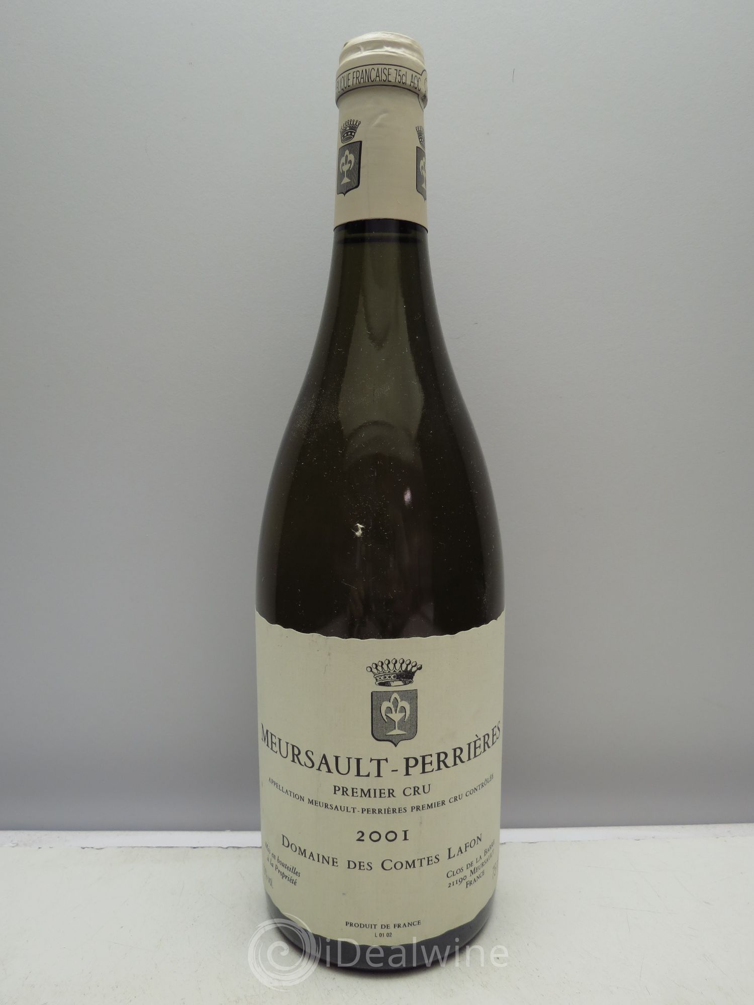 Meursault 1er Cru Perrières Comtes Lafon (Domaine des) 2001 - Lot de 1 bouteille - 0