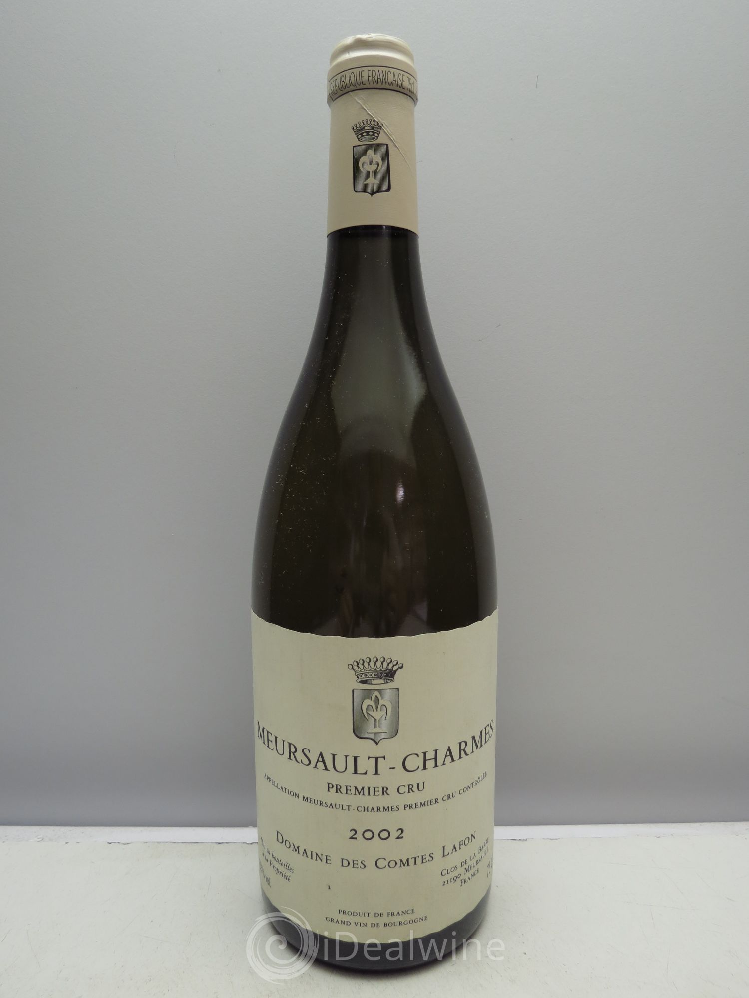 Meursault 1er Cru Charmes Comtes Lafon (Domaine des) 2002 - Lot de 1 bouteille - 0