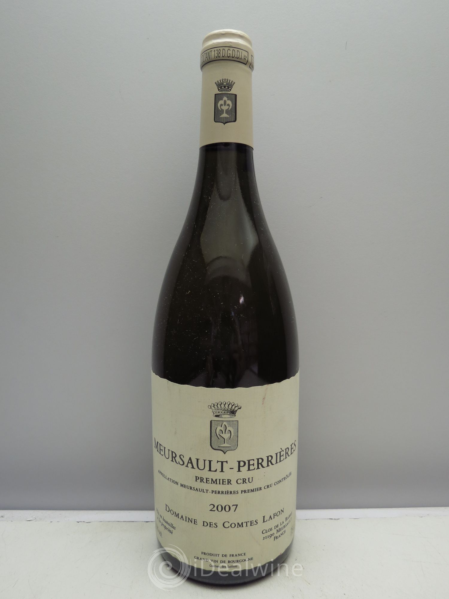 Meursault 1er Cru Perrières Comtes Lafon (Domaine des) 2007 - Lot de 1 bouteille - 0