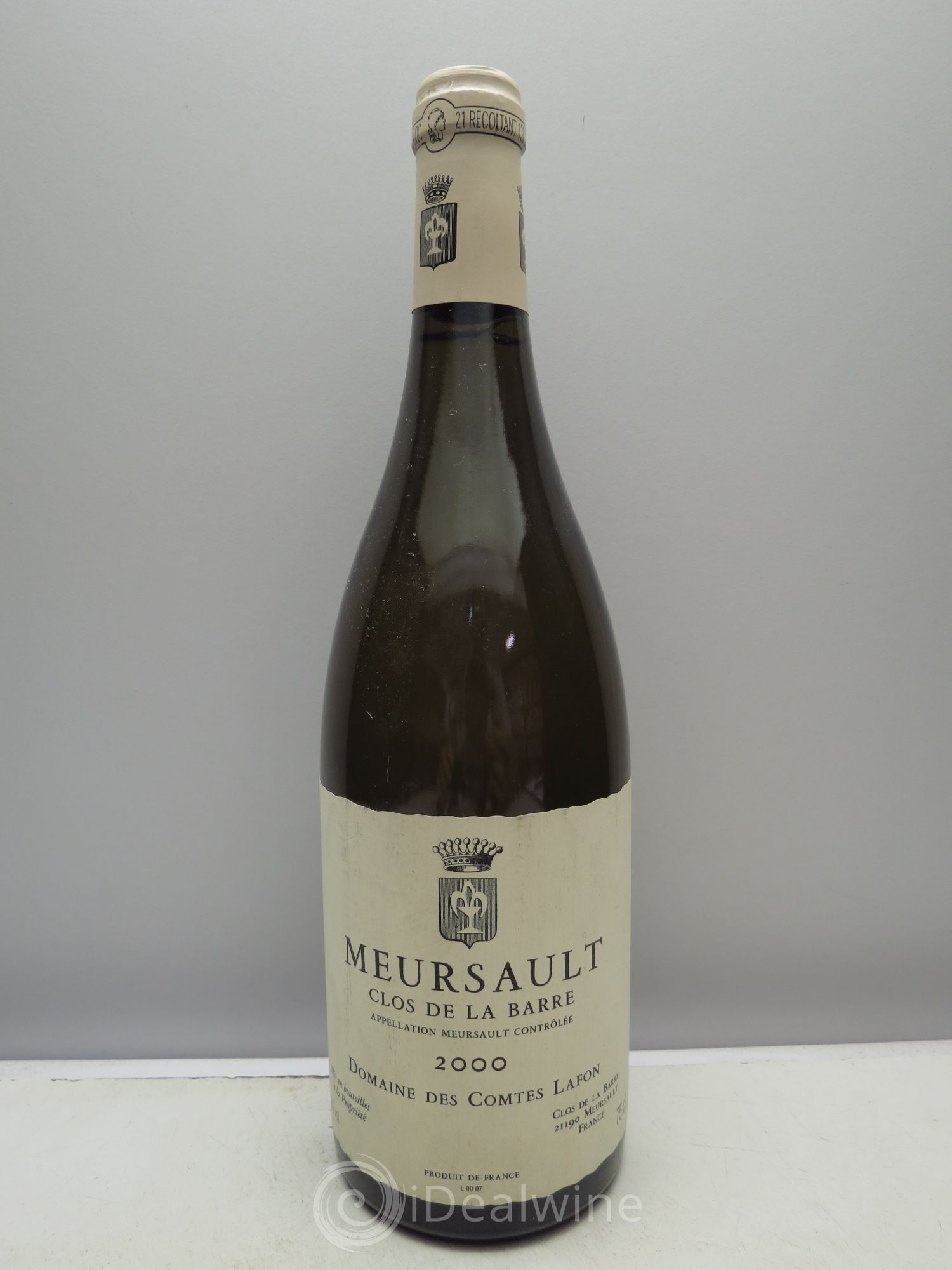 Meursault Clos de la Barre Comtes Lafon (Domaine des) 2000 - Posten von 1 Flasche - 0