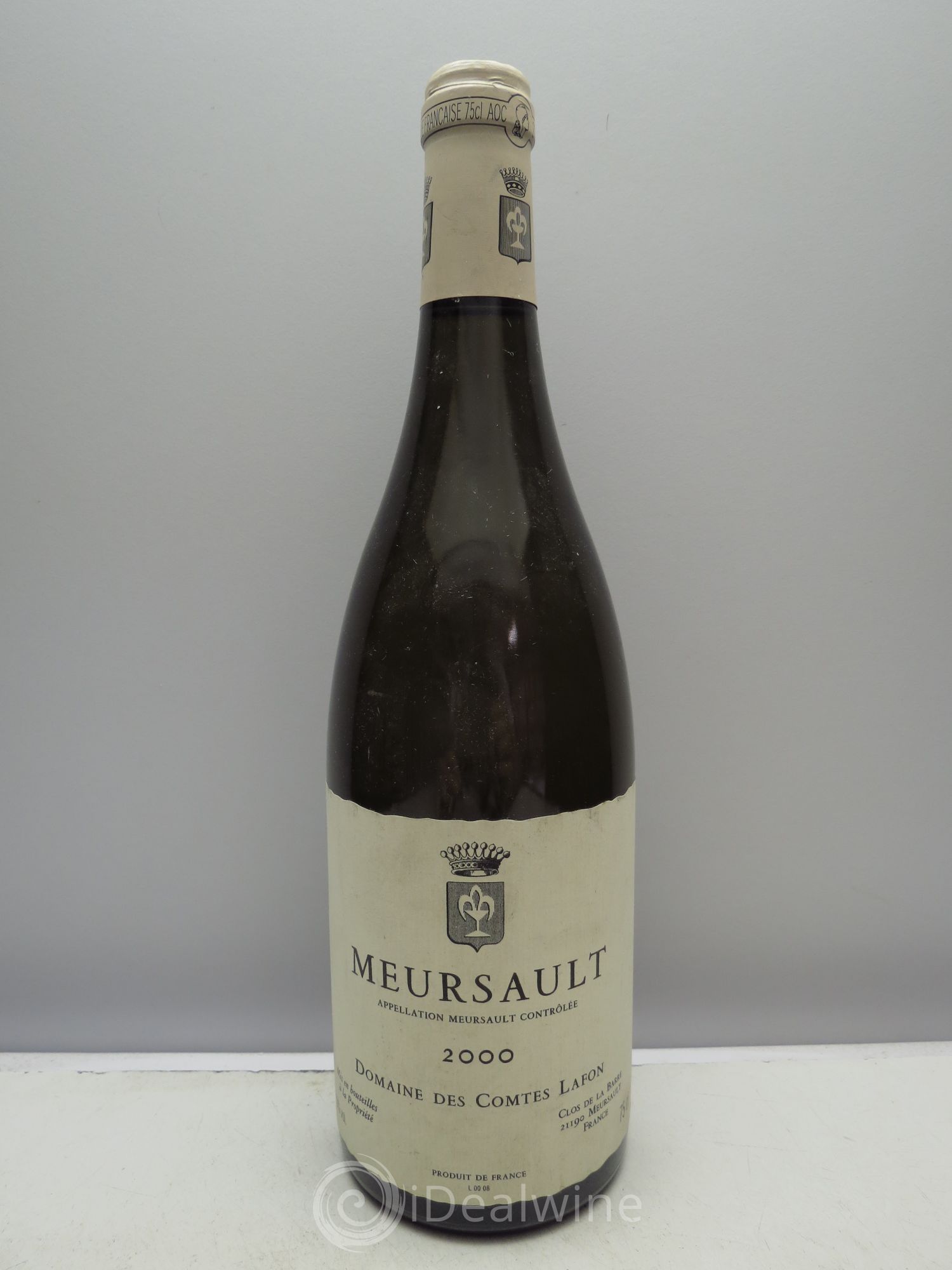 Meursault Comtes Lafon (Domaine des) 2000 - Lot de 1 bouteille - 0