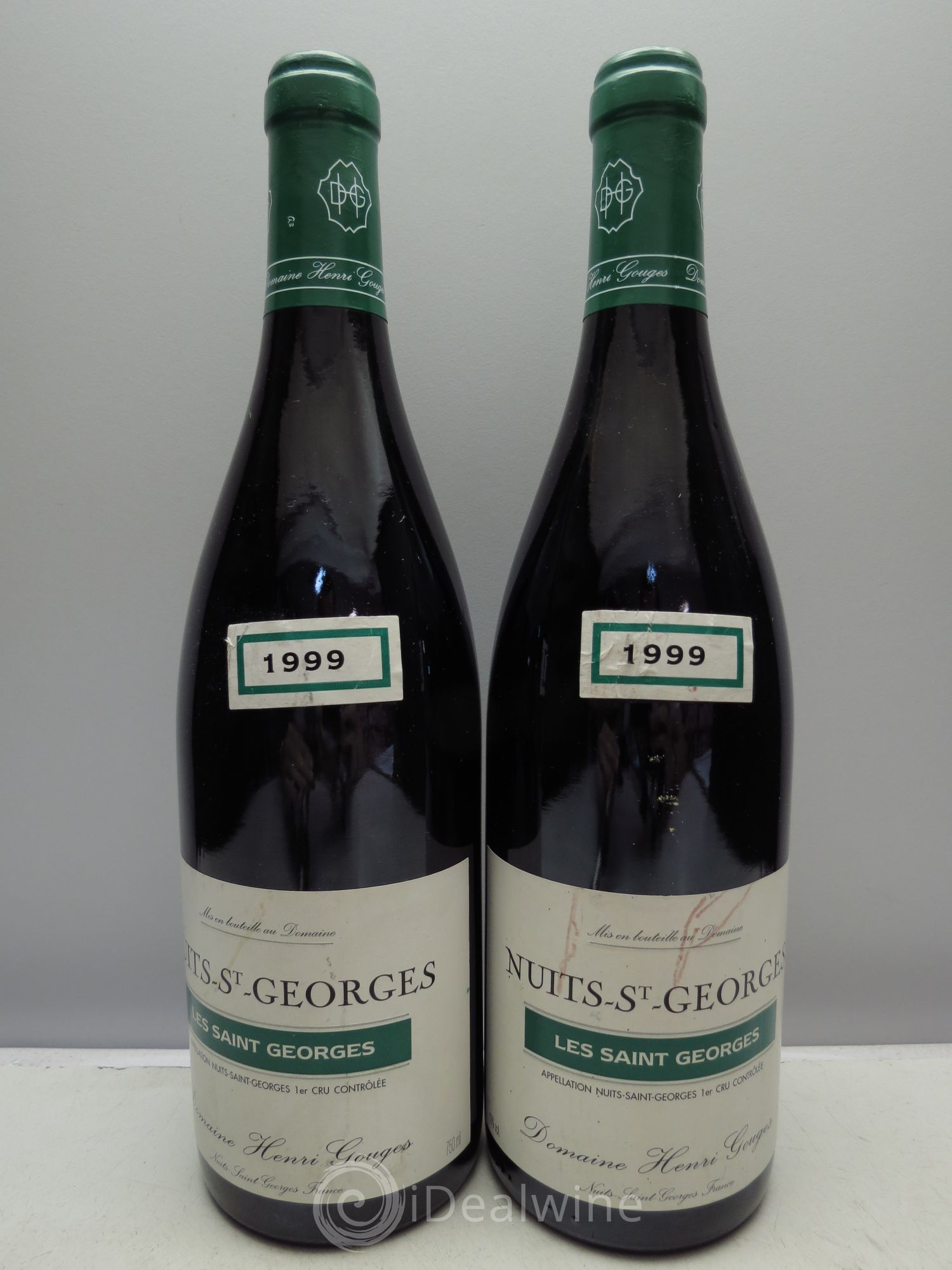Nuits-Saint-Georges 1er Cru Les Saints Georges Henri Gouges 1999 - Posten von 2 Flaschen - 0