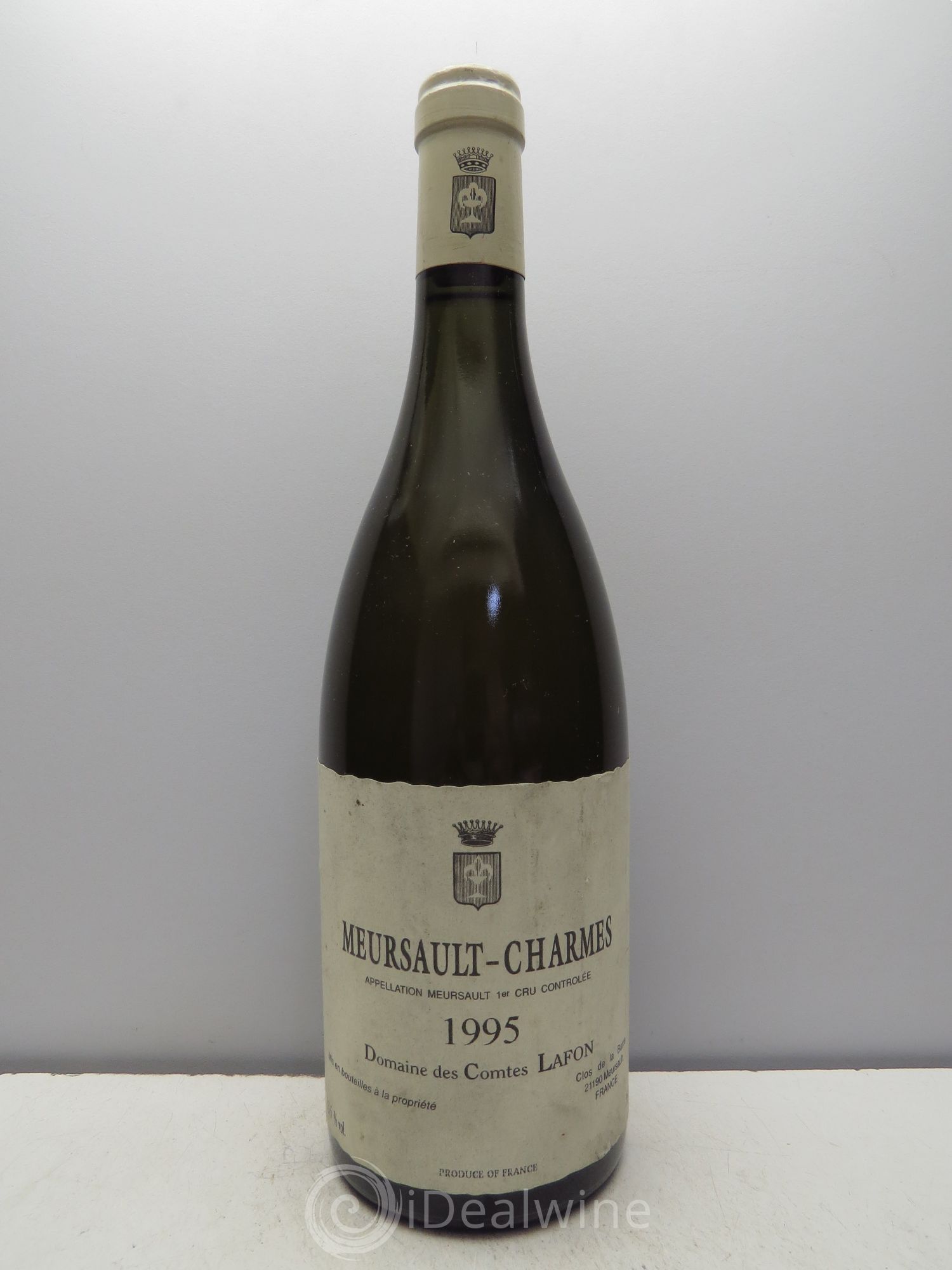 Meursault 1er Cru Charmes Comtes Lafon (Domaine des) 1995 - Lot de 1 bouteille - 0