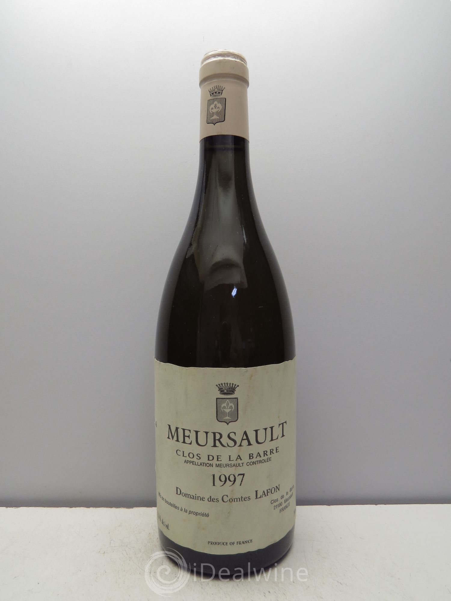 Meursault Clos de la Barre Comtes Lafon (Domaine des) 1997 - Lot de 1 bouteille - 0