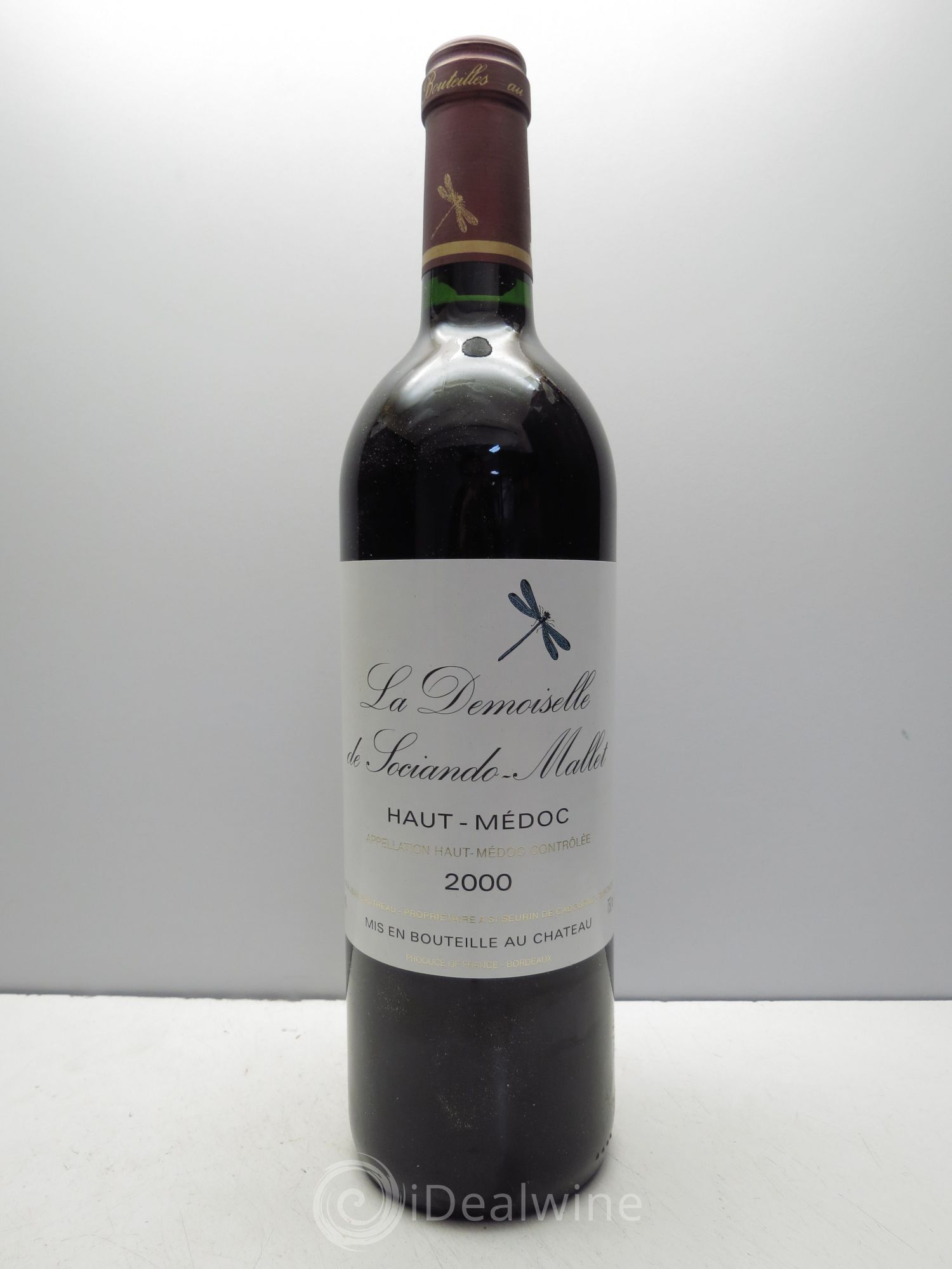 Demoiselle de Sociando Mallet Second Vin 2000 - Lot de 6 bouteilles - 0