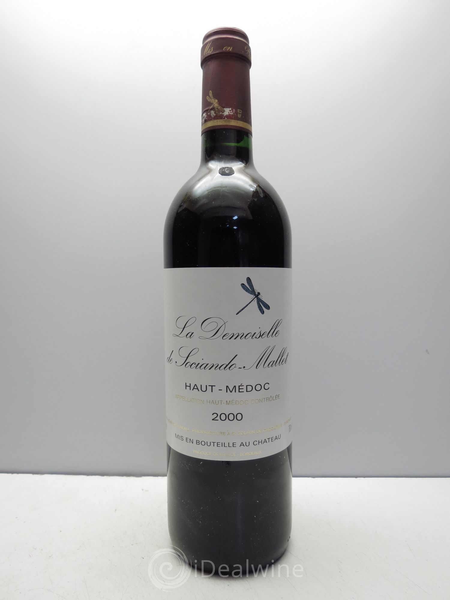 Demoiselle de Sociando Mallet Second Vin 2000 - Lot de 1 bouteille - 0