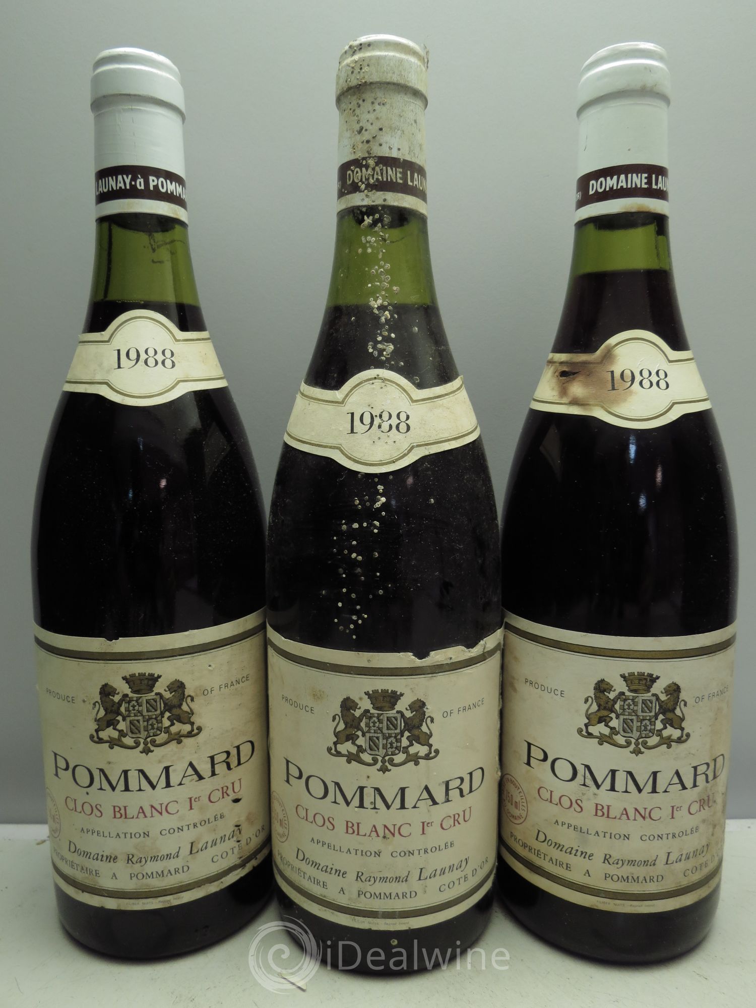 Pommard 1er Cru 1988 - Lot de 3 bouteilles - 0