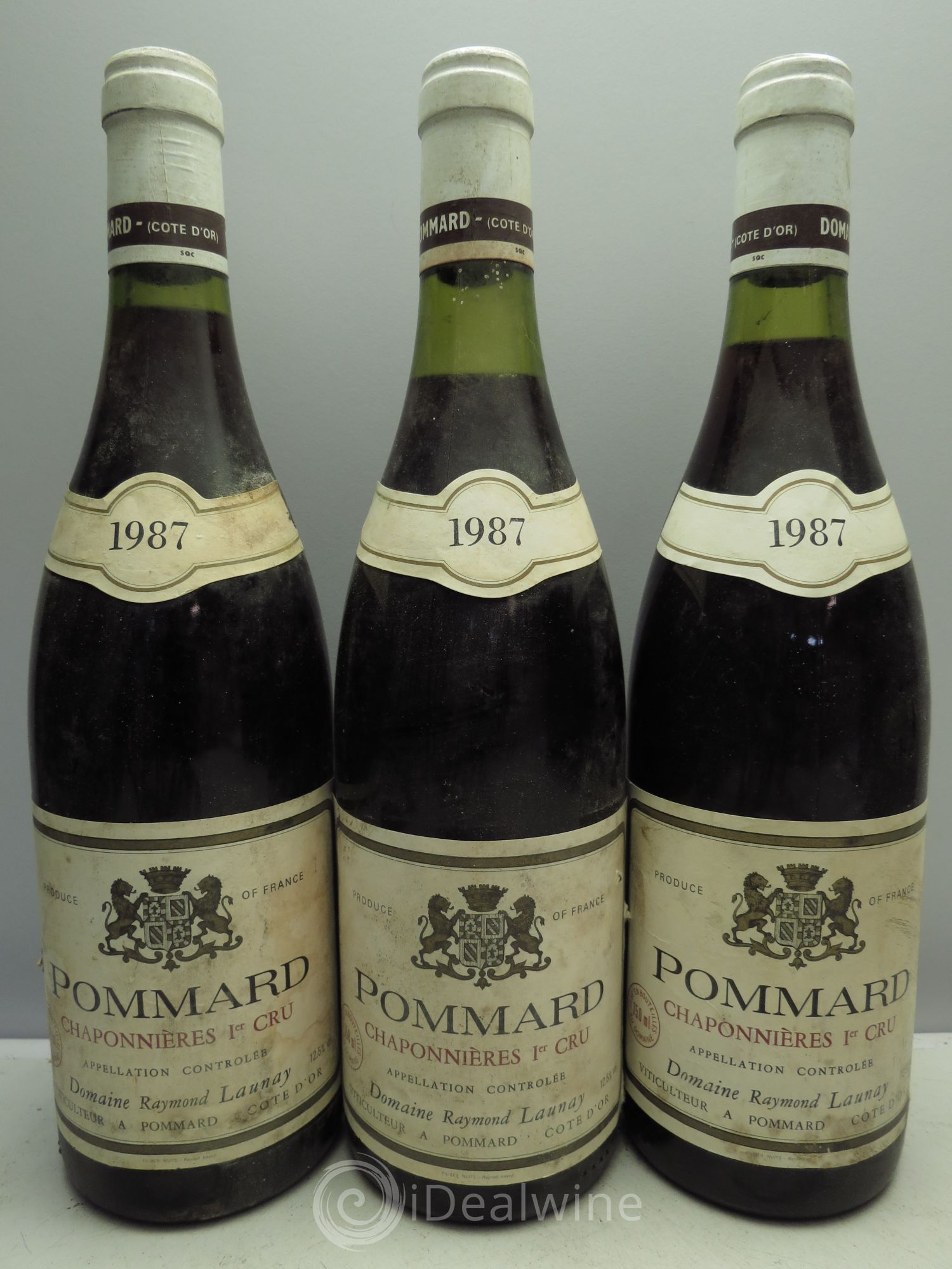 Pommard 1er Cru 1987 - Lot de 3 bouteilles - 0