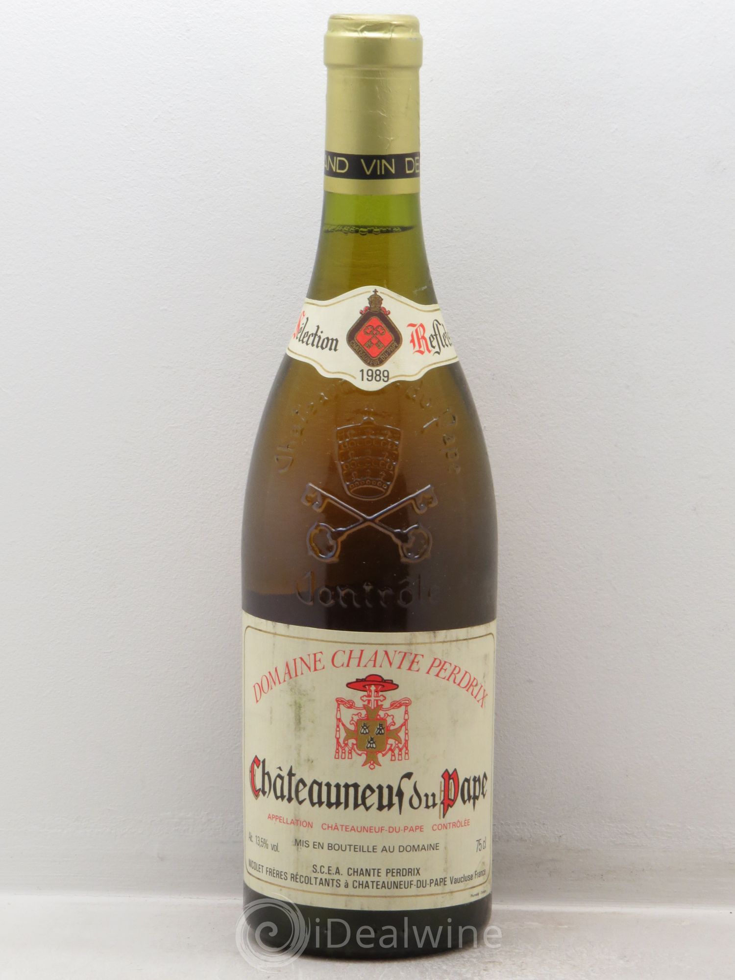Châteauneuf-du-Pape 1989 - Lot de 1 bouteille - 0