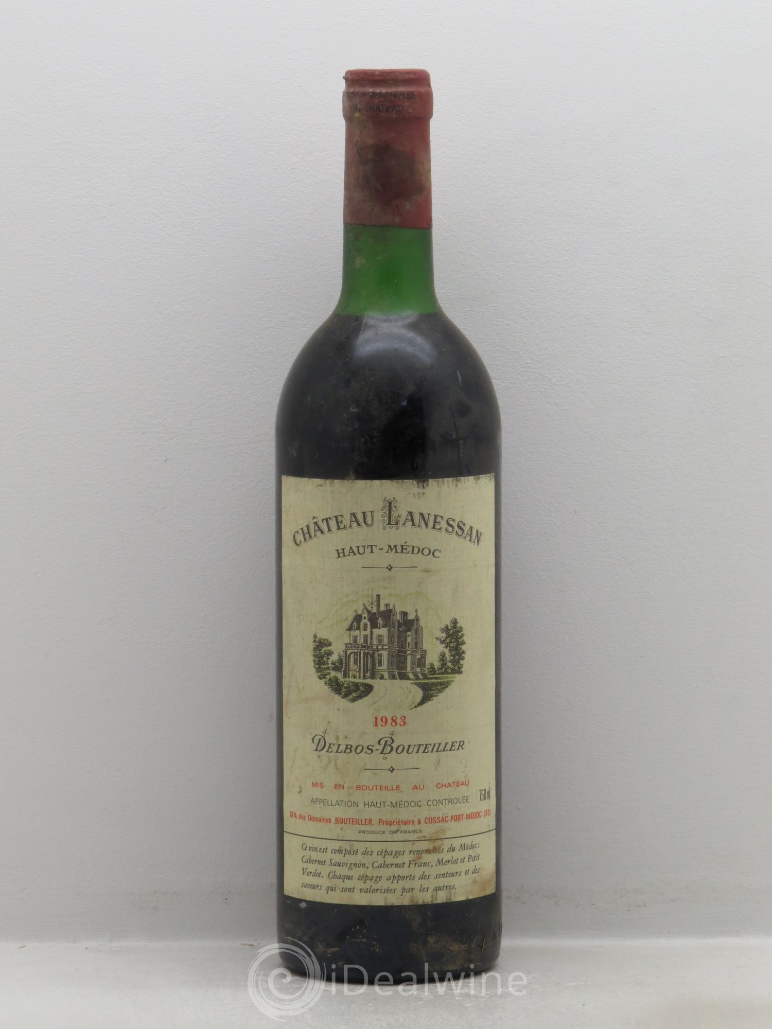 Château Lanessan Cru Bourgeois 1983 - Lot de 6 bouteilles - 0
